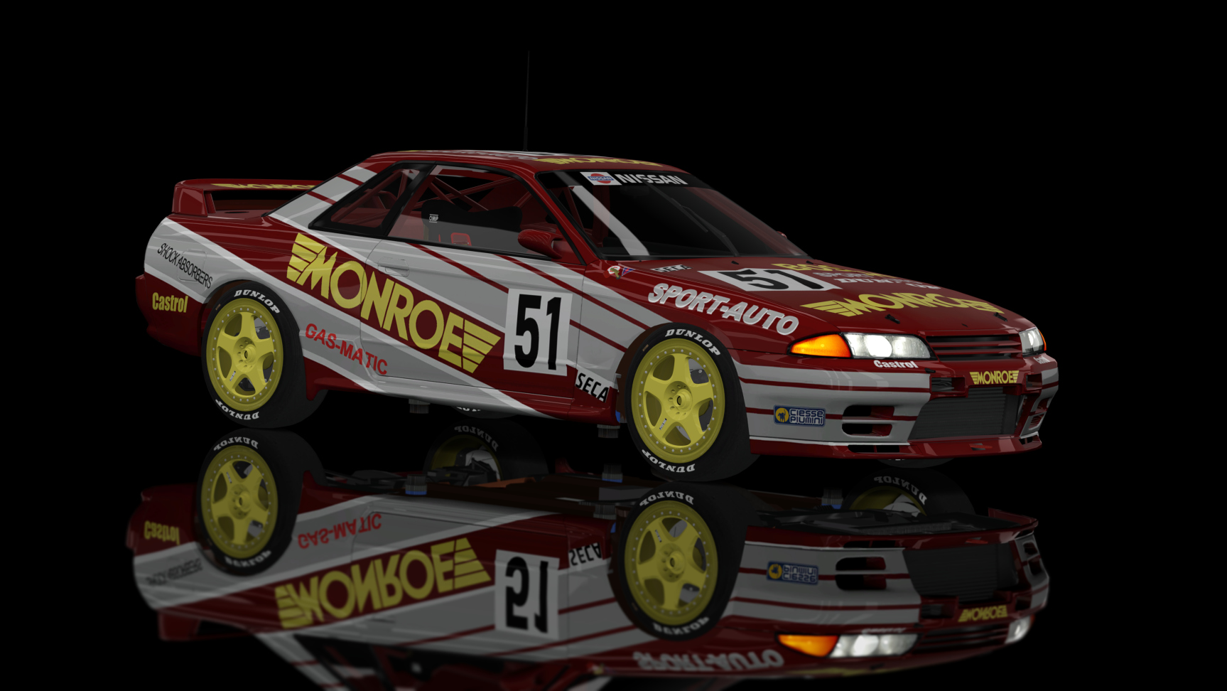 CLASSIC GR.A - Nissan Skyline GT-R R32 1990, skin 51_monroe