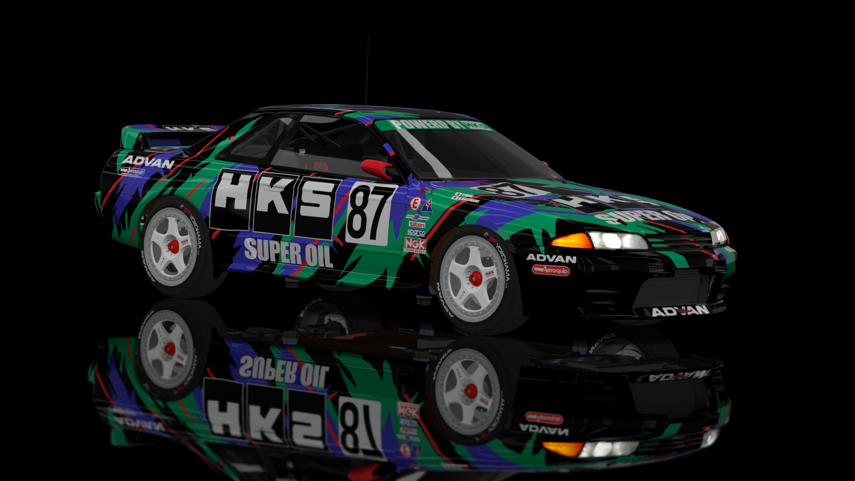 CLASSIC GR.A - Nissan Skyline GT-R R32 1990, skin 87_hks