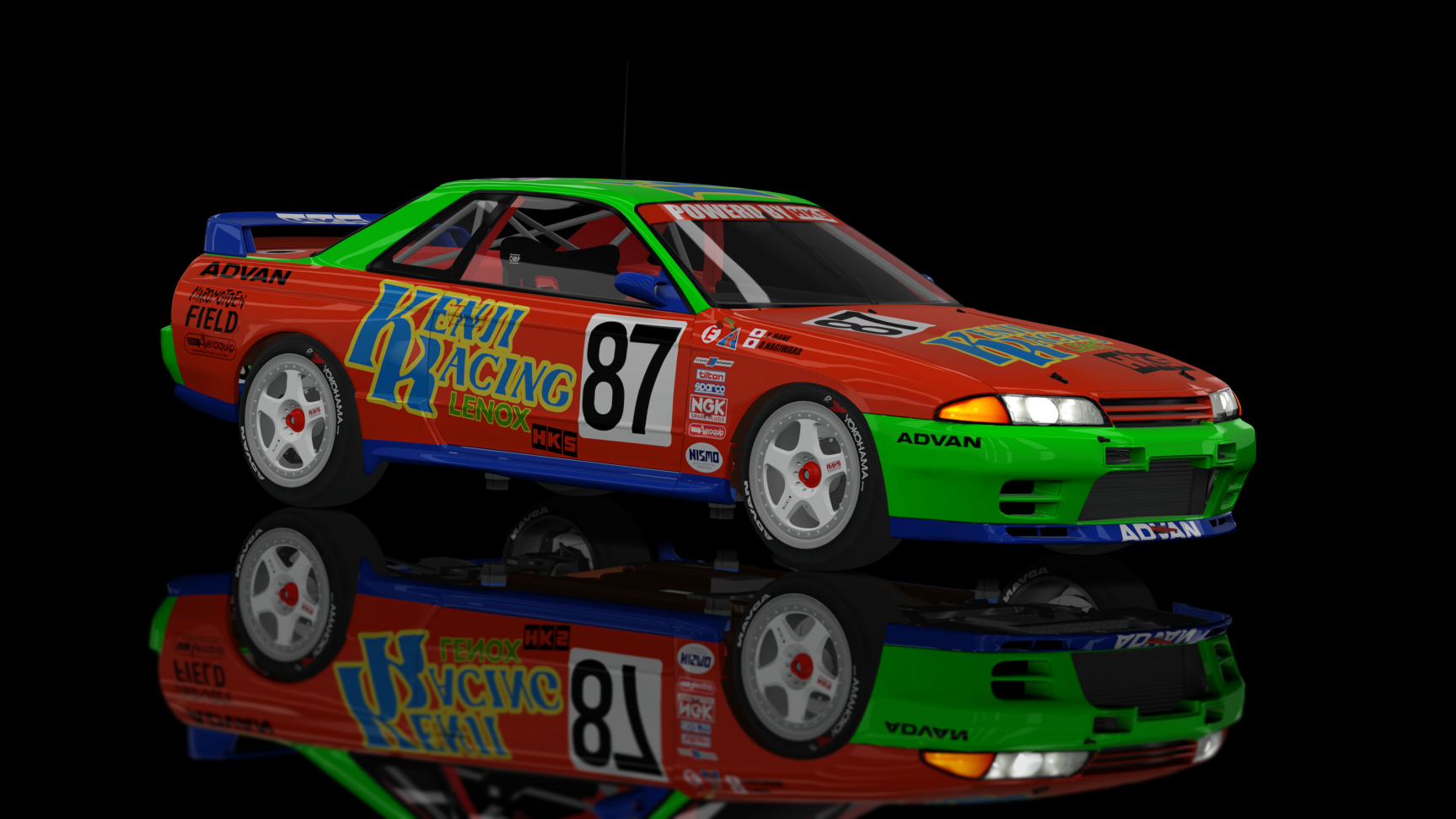 CLASSIC GR.A - Nissan Skyline GT-R R32 1990, skin 87_kenji_hks