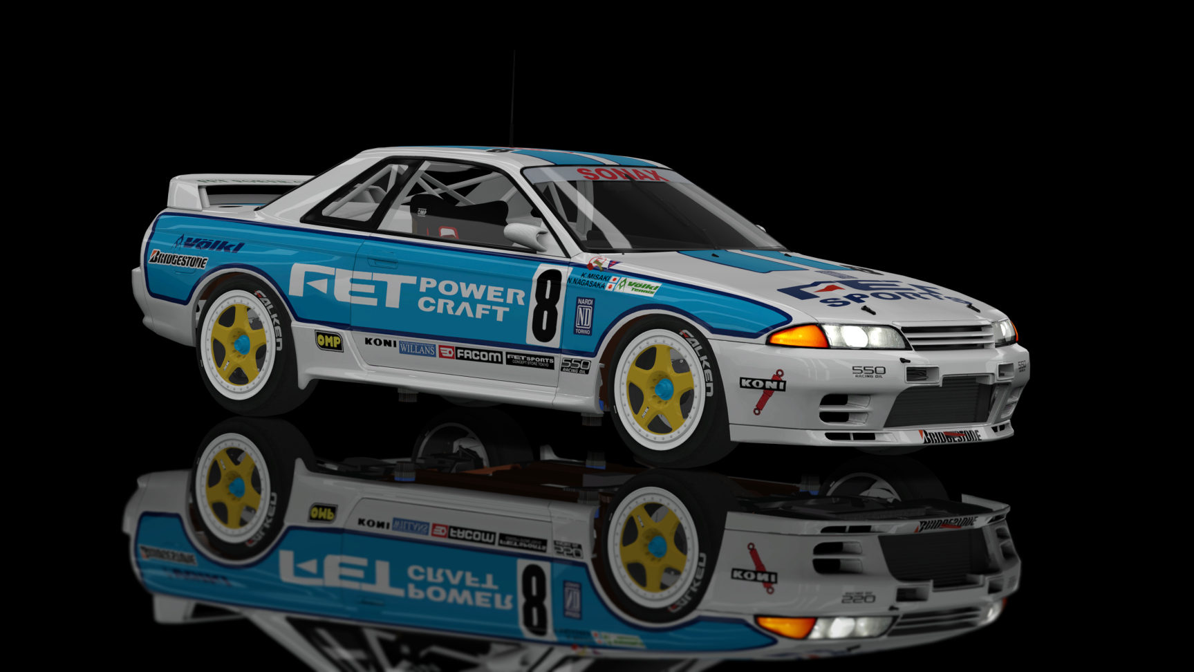 CLASSIC GR.A - Nissan Skyline GT-R R32 1990, skin 8_fet_sports