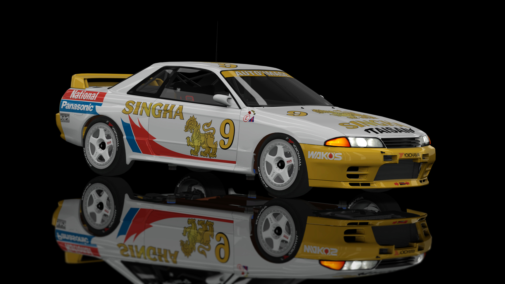 CLASSIC GR.A - Nissan Skyline GT-R R32 1990, skin 9_singha