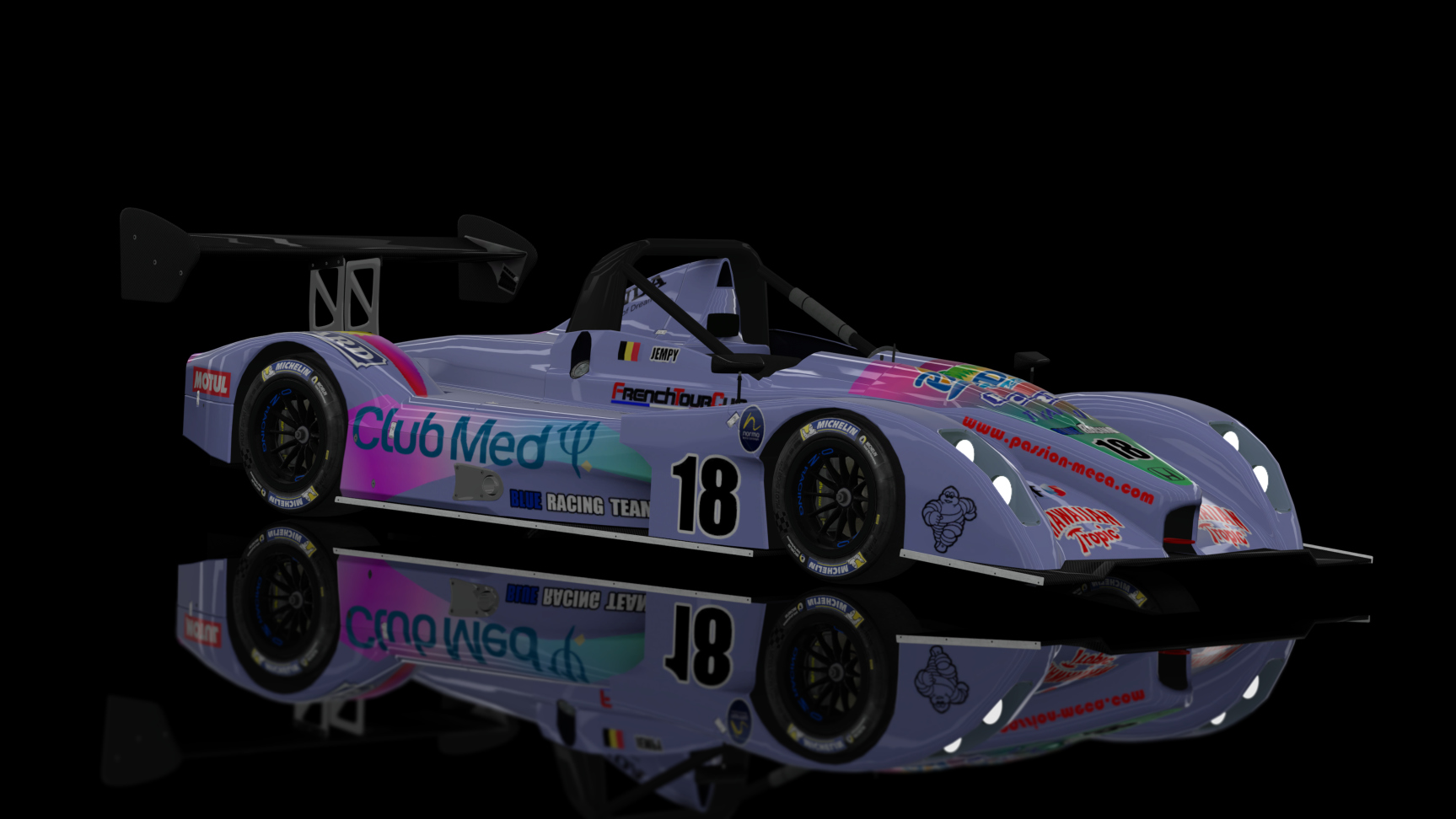 HC Prototype - Norma M20 FC260 2014, skin GTR-R_BlueRacingTeam_18