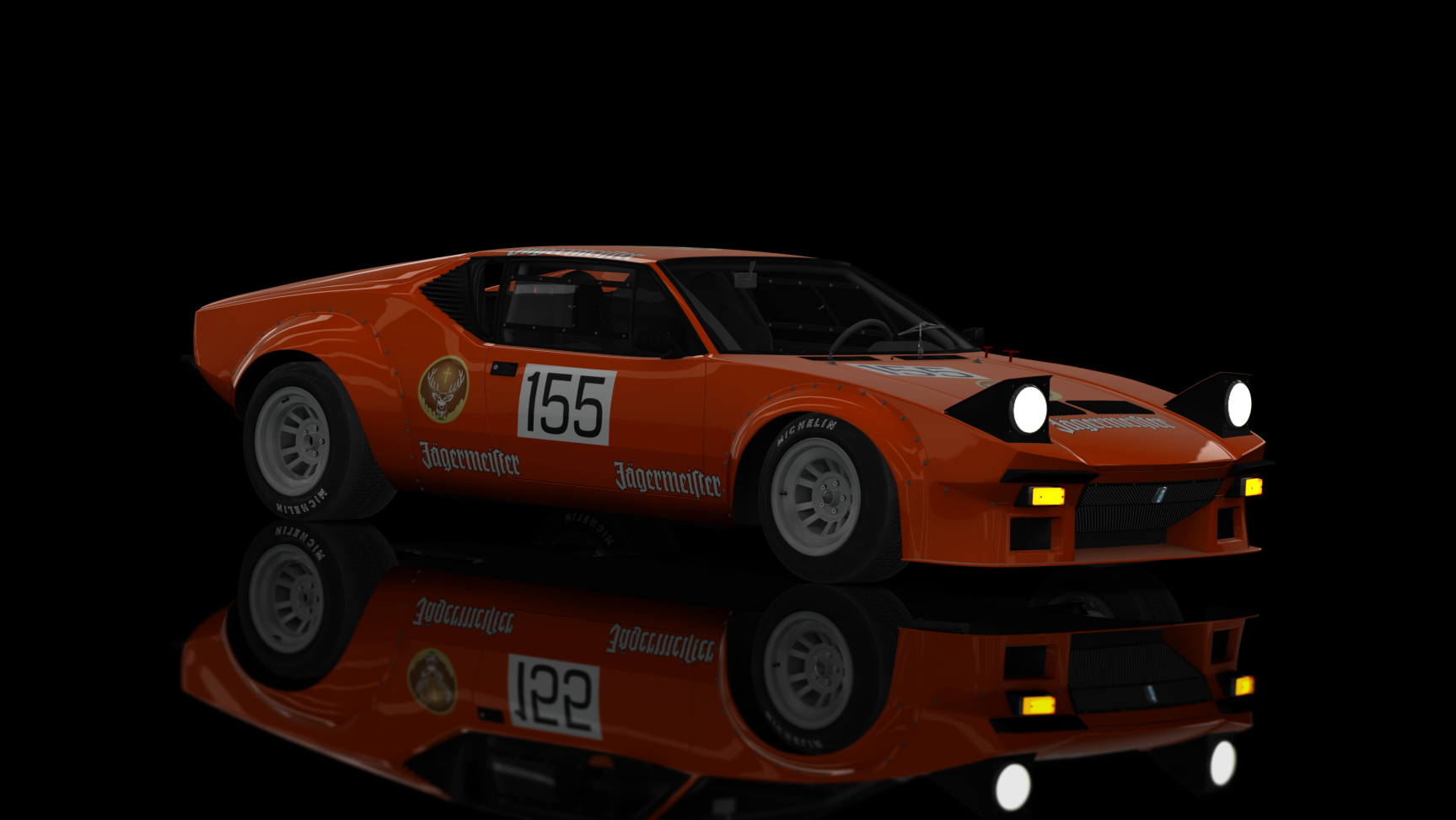 CLASSIC GR.4 - De Tomaso Pantera Group 4 1972, skin 155_orange