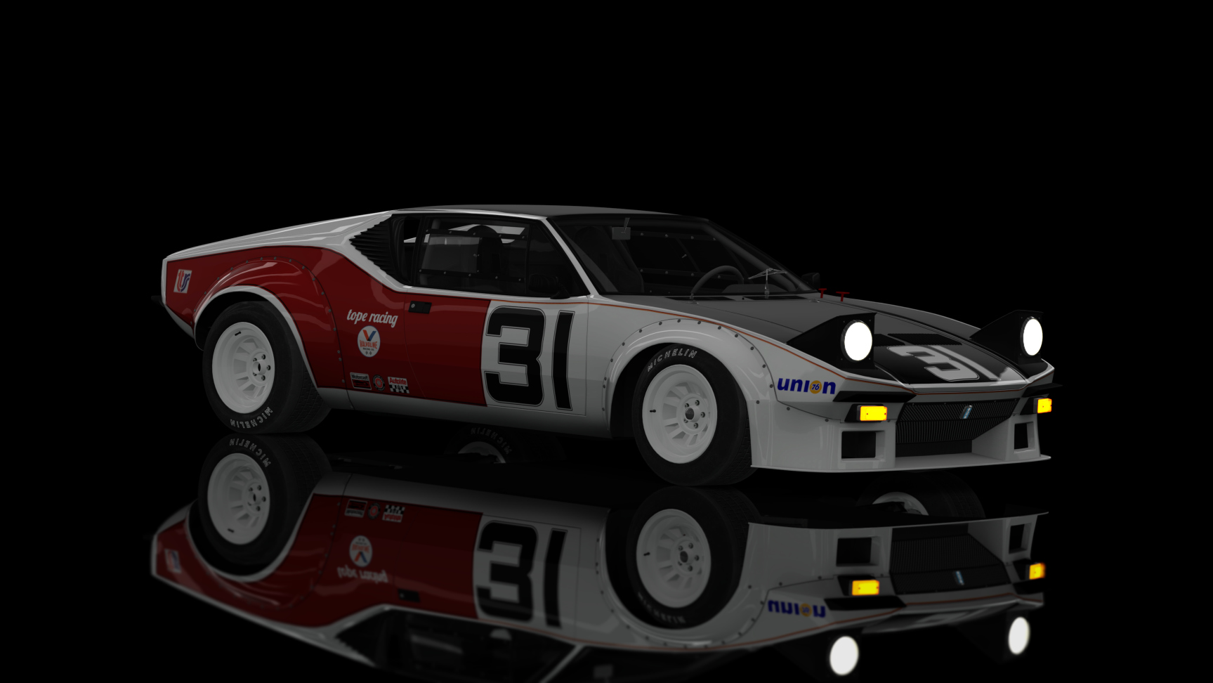 CLASSIC GR.4 - De Tomaso Pantera Group 4 1972, skin 31_white