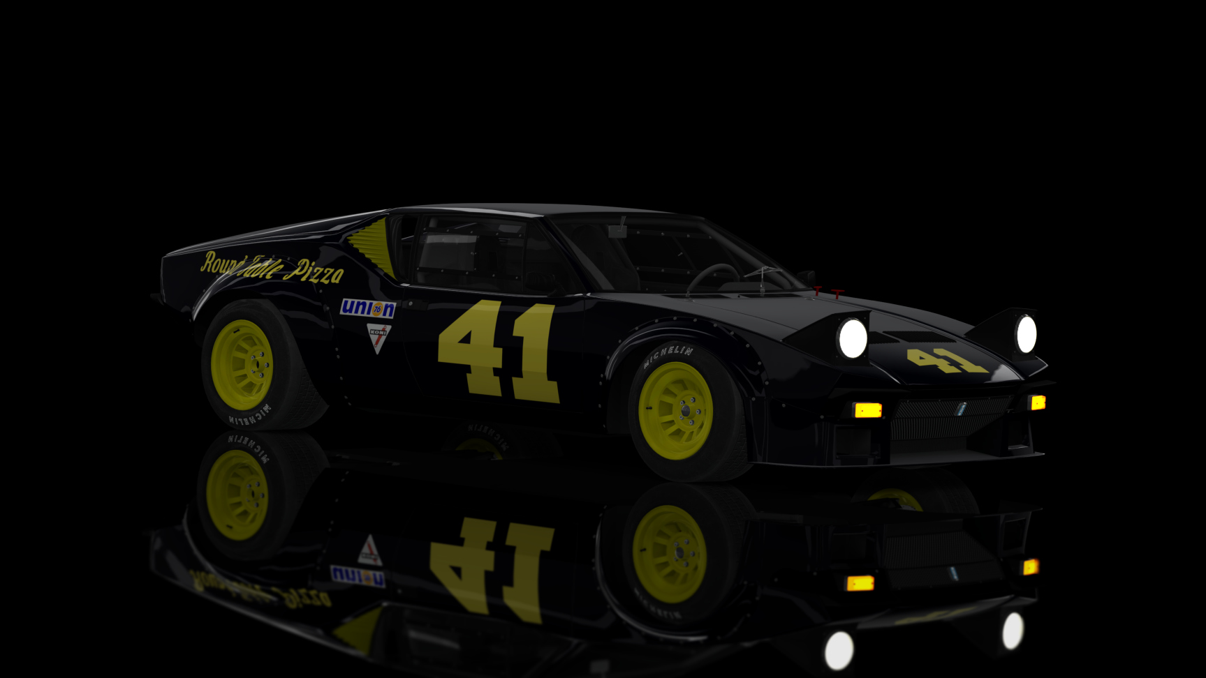 CLASSIC GR.4 - De Tomaso Pantera Group 4 1972, skin 41_black