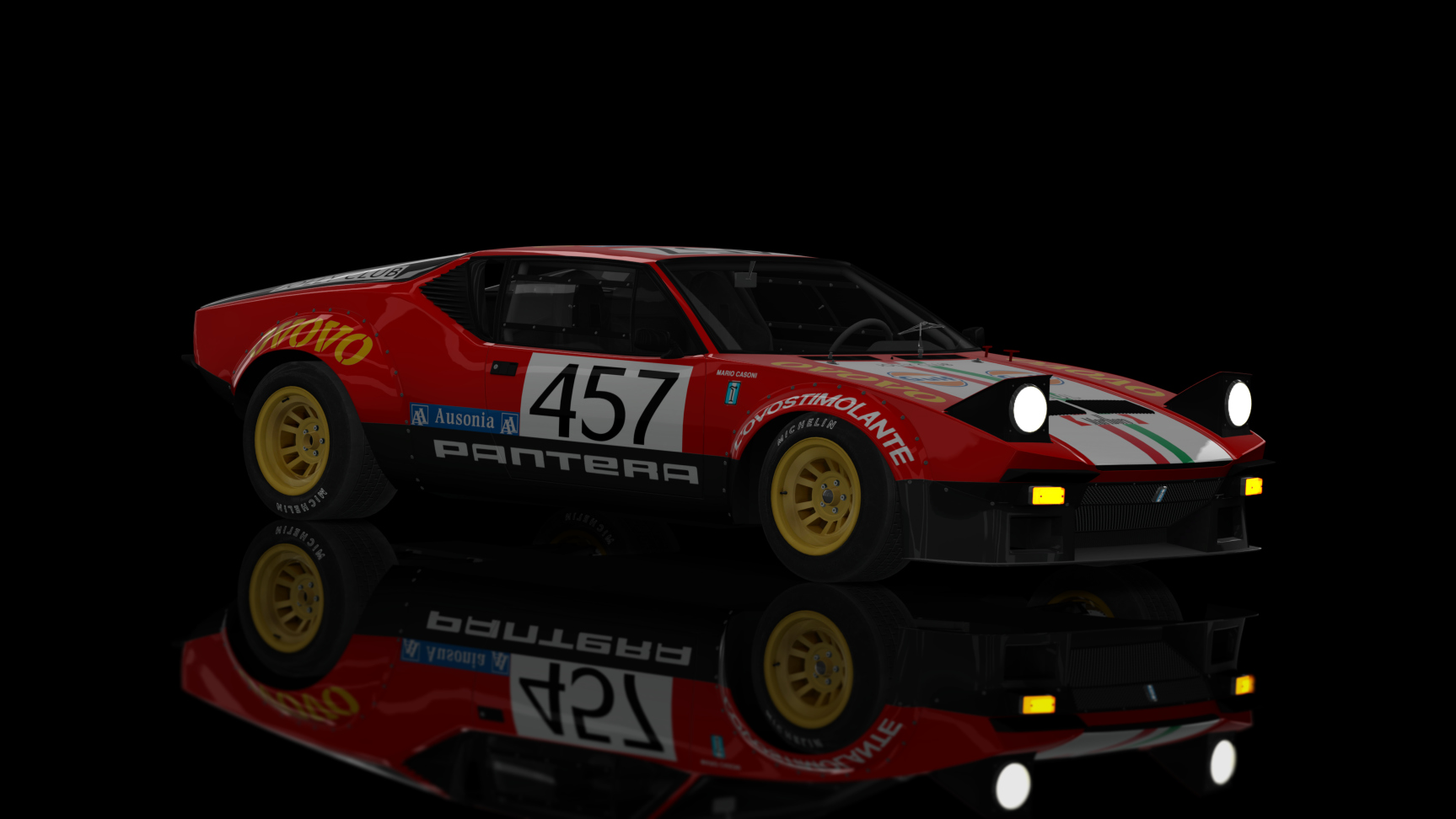 CLASSIC GR.4 - De Tomaso Pantera Group 4 1972, skin 457_red