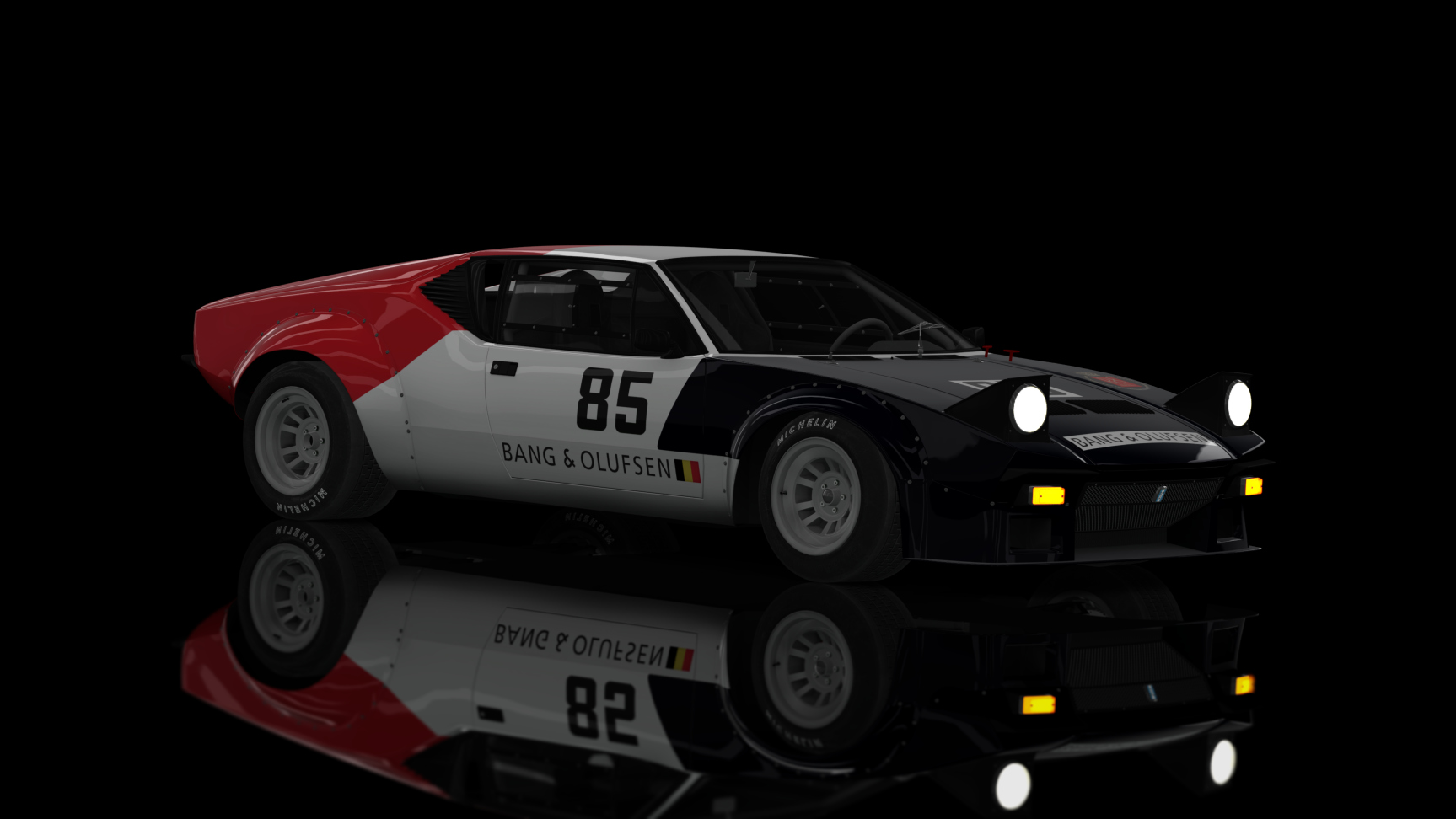 CLASSIC GR.4 - De Tomaso Pantera Group 4 1972, skin 85_white