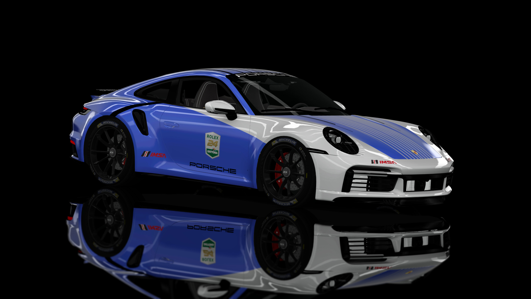 Safetycar - Porsche 992 Turbo S 2020, skin ACF_IMSA24H_SC