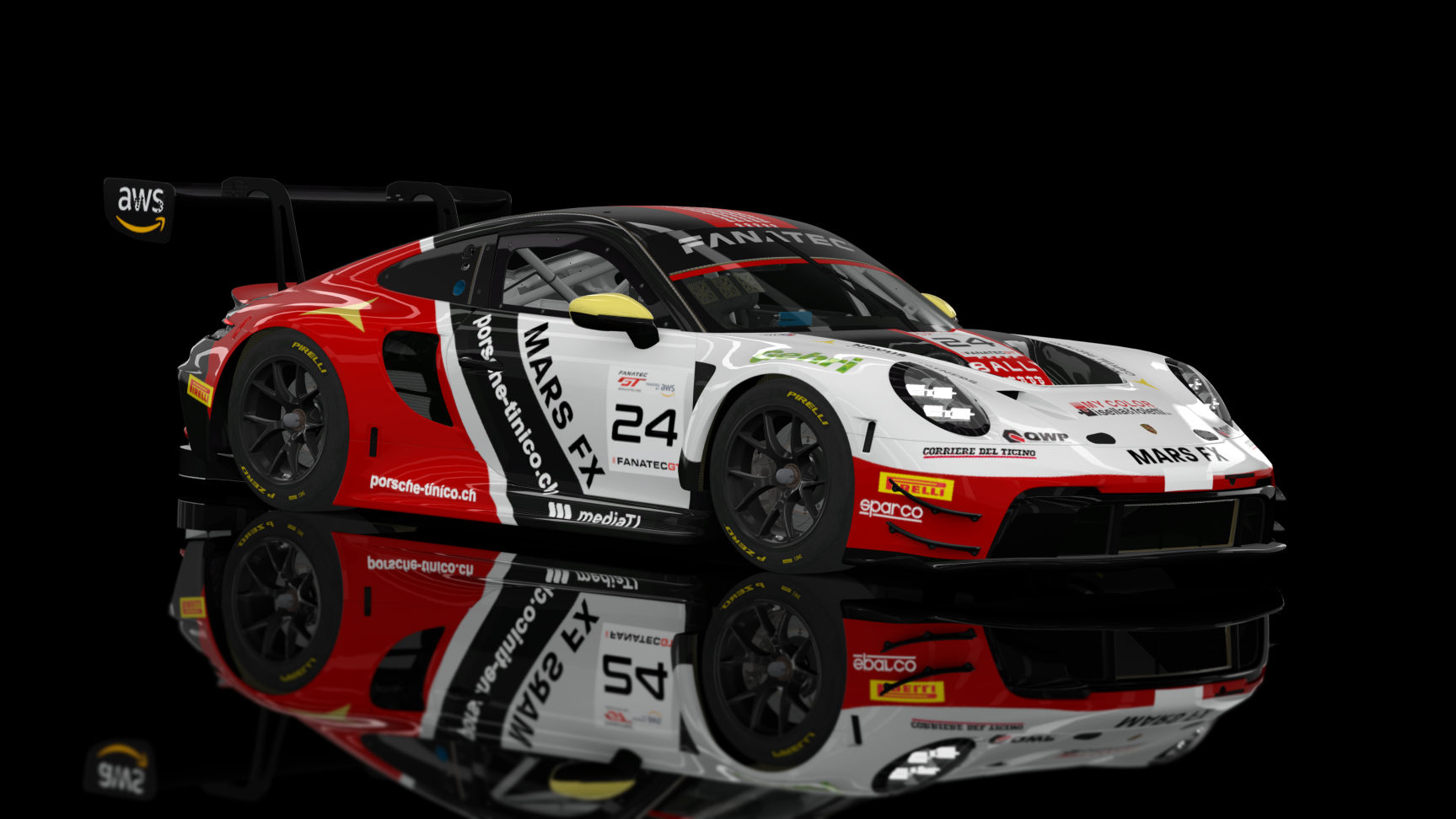 GT3 EVO - Porsche 992 GT3 R 2023 FSR, skin 2023 Car Collection #24