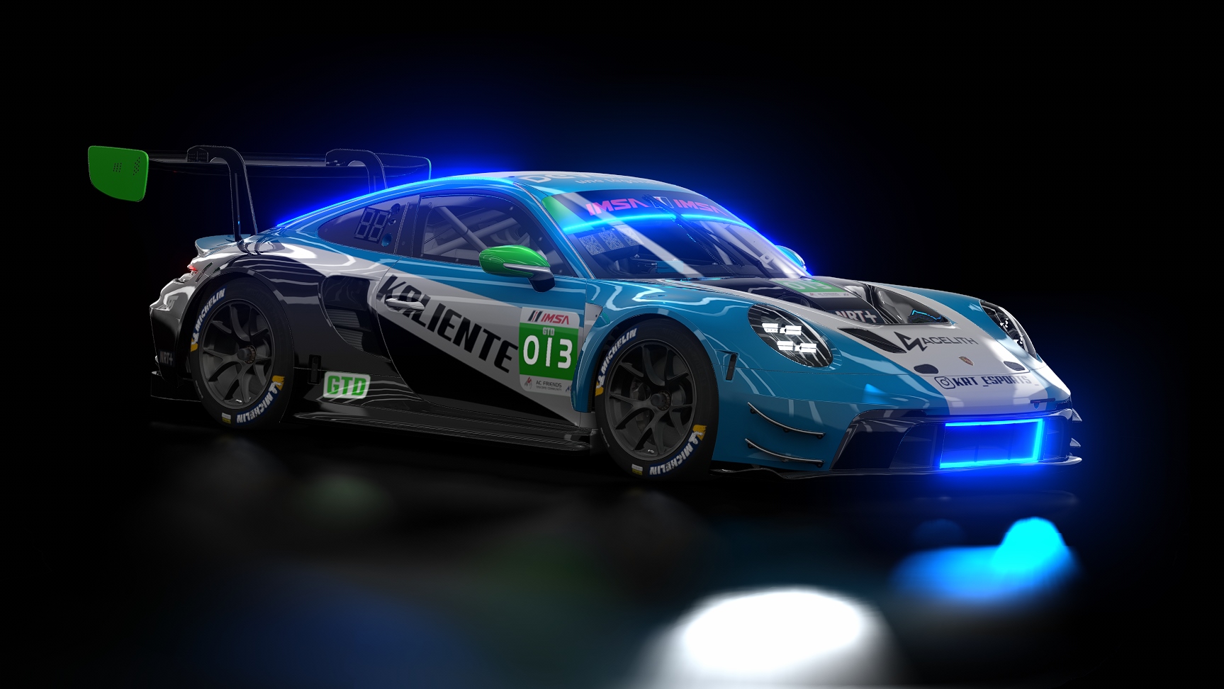 GT3 EVO - Porsche 992 GT3 R 2023 FSR, skin ACFIMSA_SEBRING_GTD_013