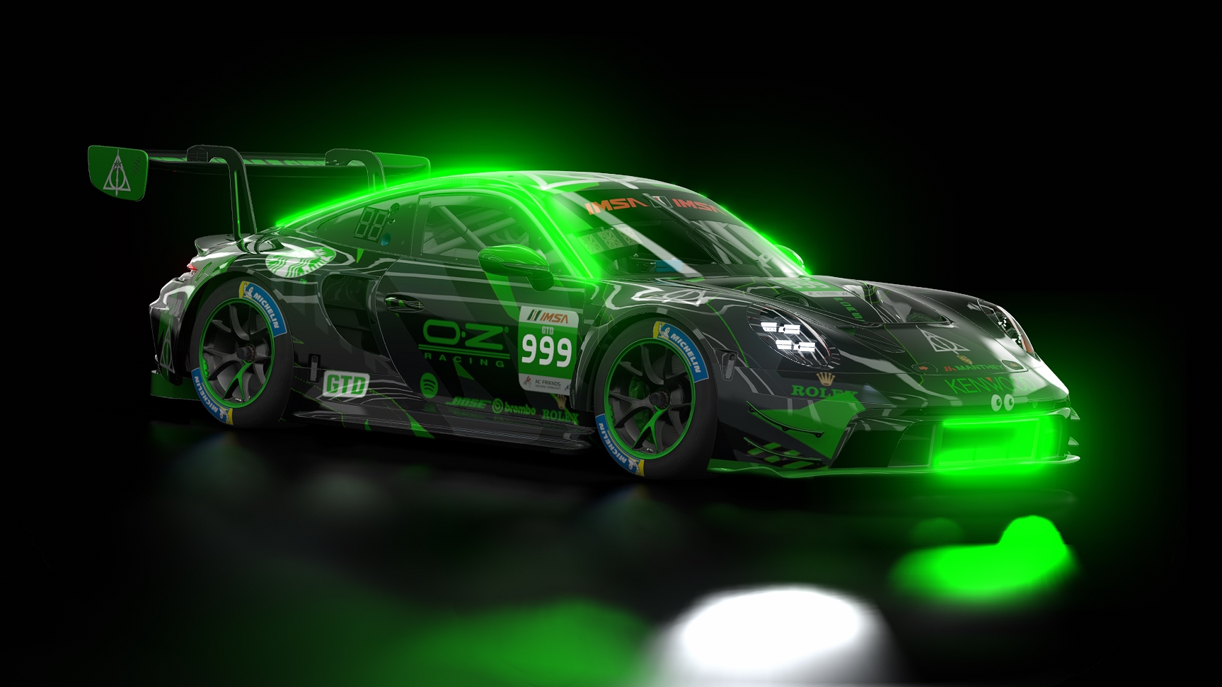 GT3 EVO - Porsche 992 GT3 R 2023 FSR, skin ACFIMSA_SEBRING_GTD_999