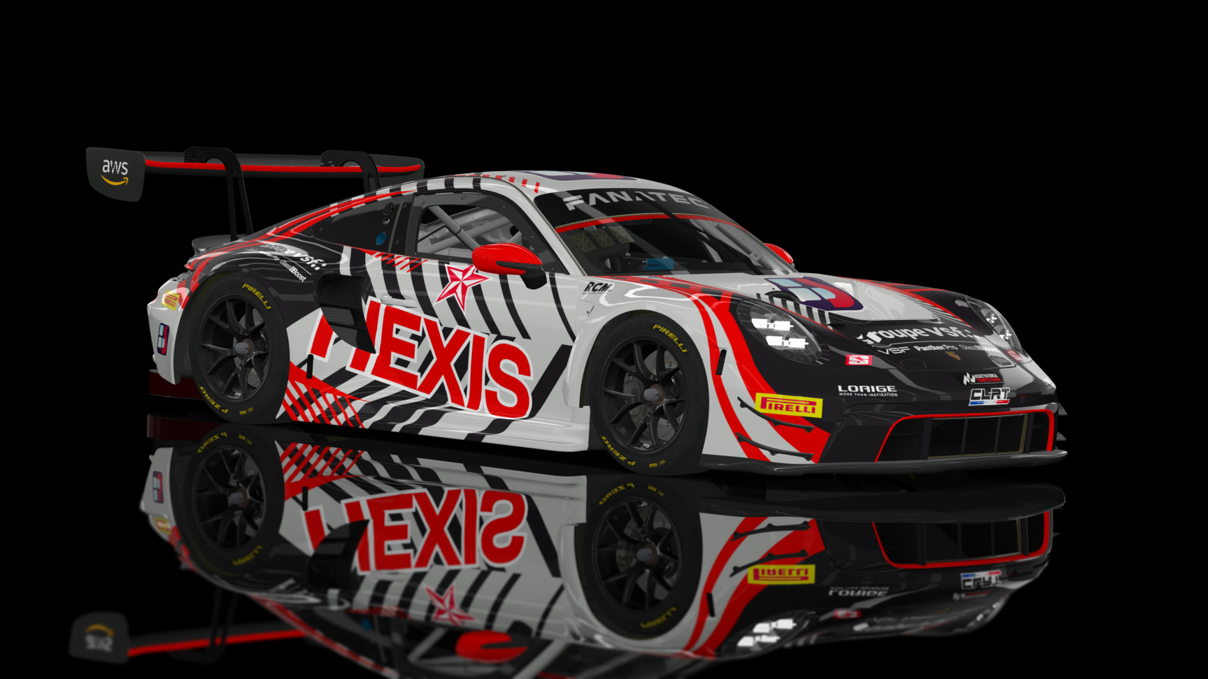 GT3 EVO - Porsche 992 GT3 R 2023 FSR, skin default