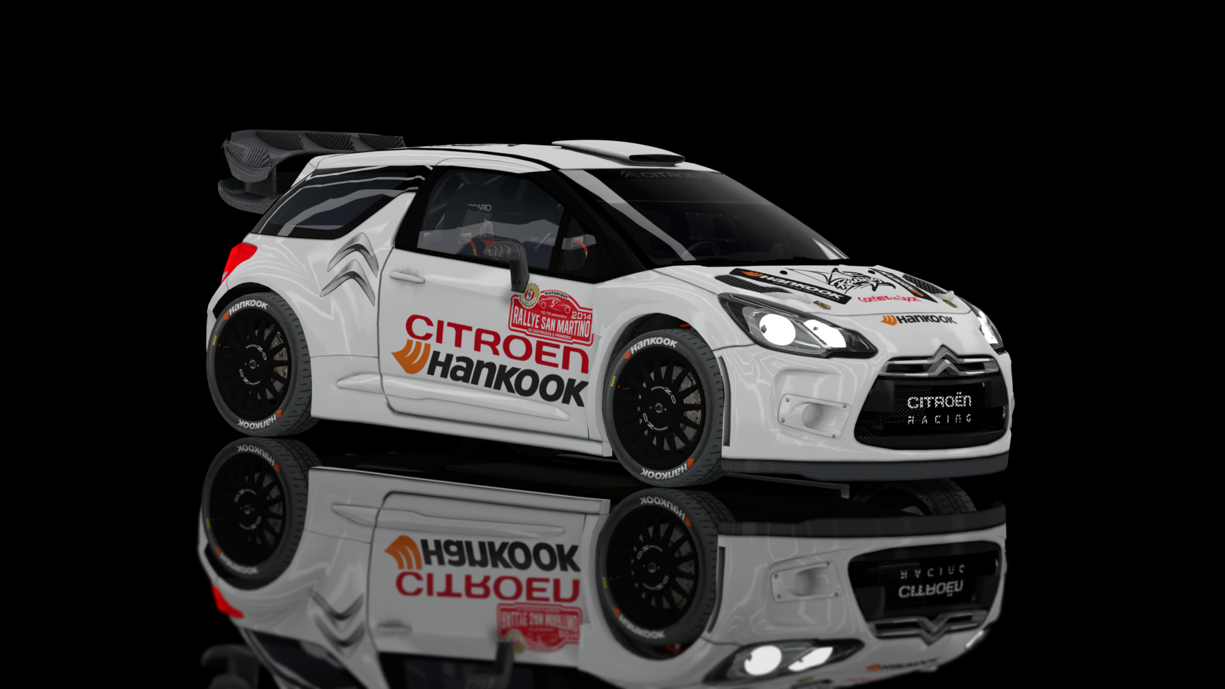 WRC RL - Citroen DS3 WRC 2015, skin Hankook