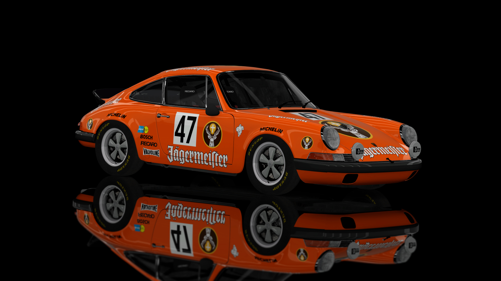 CLASSIC GR.2 - Porsche 911RS 2.7 1973, skin 47_Jaegermeister