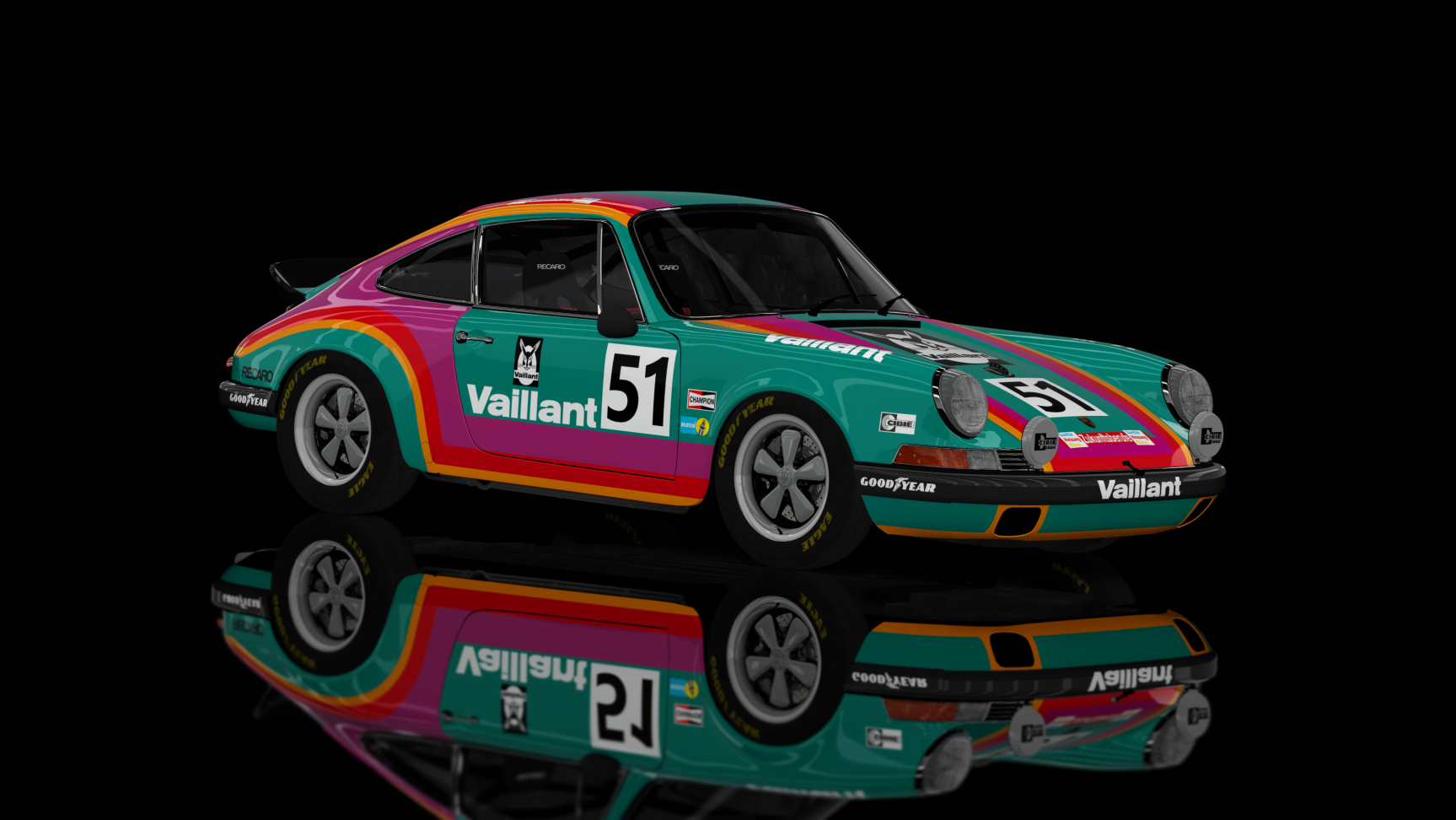 CLASSIC GR.2 - Porsche 911RS 2.7 1973, skin 51_Vaillant