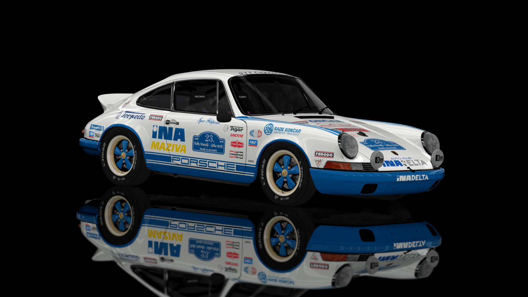 CLASSIC GR.2 - Porsche 911RS 2.7 1973, skin 99_INA