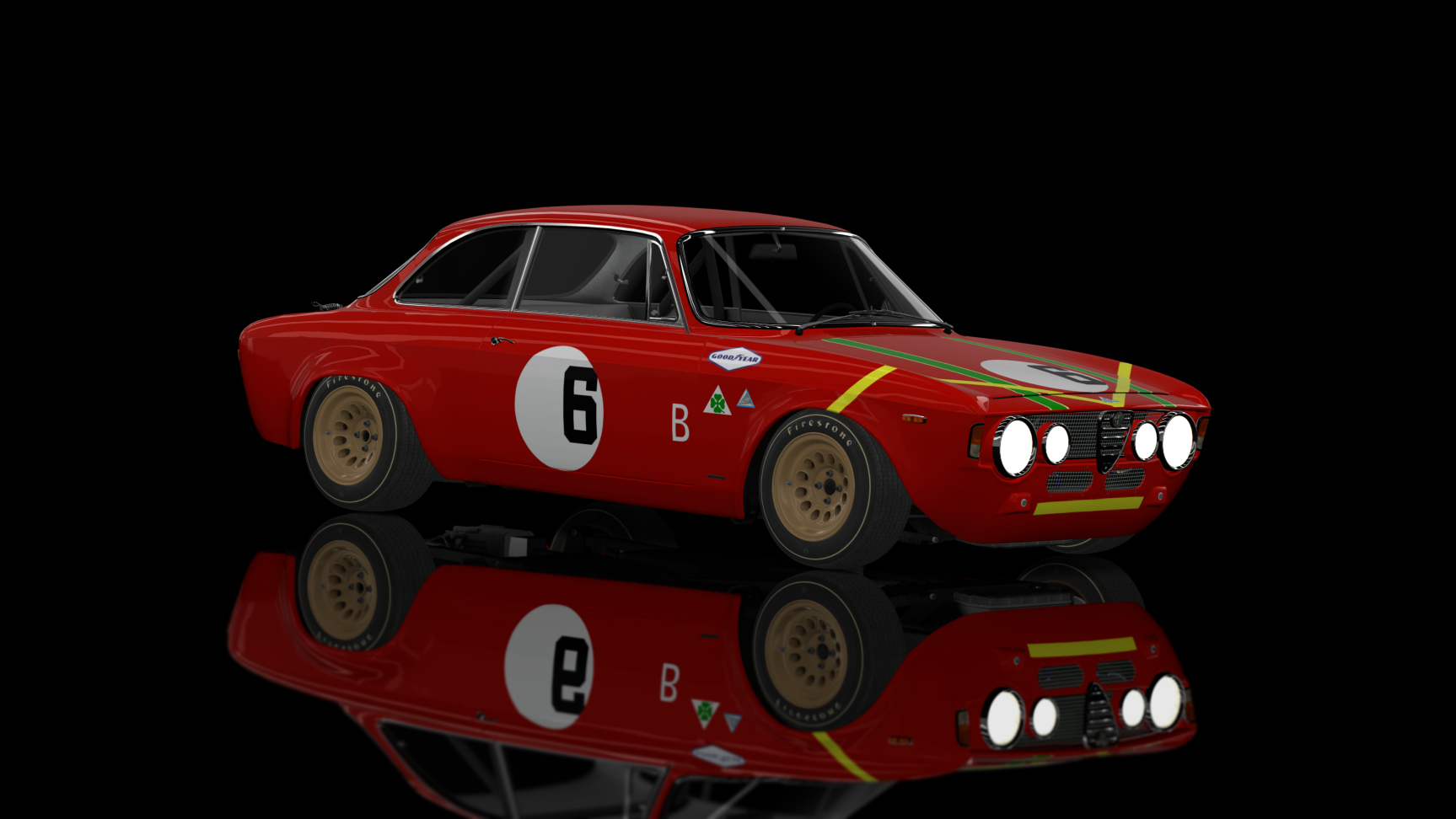 CLASSIC GR.2 - Alfa Romeo Giulia GTA 1970, skin 06_Kwech