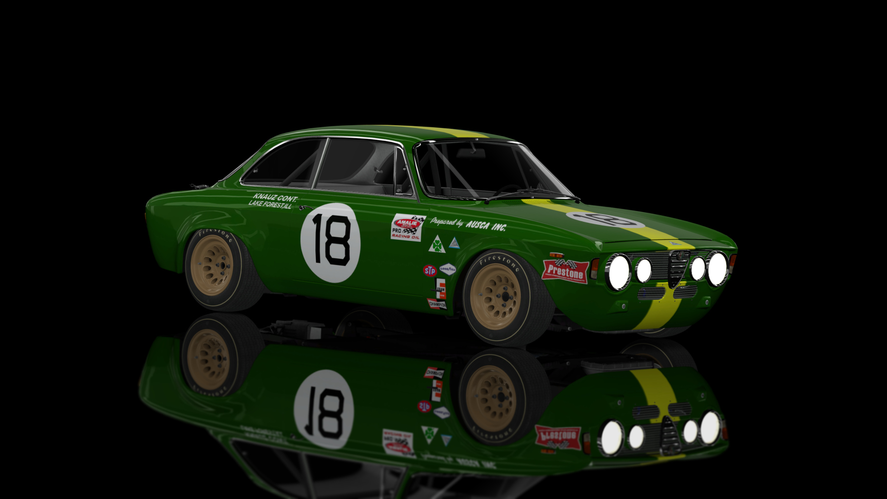 CLASSIC GR.2 - Alfa Romeo Giulia GTA 1970, skin 18_Kwech