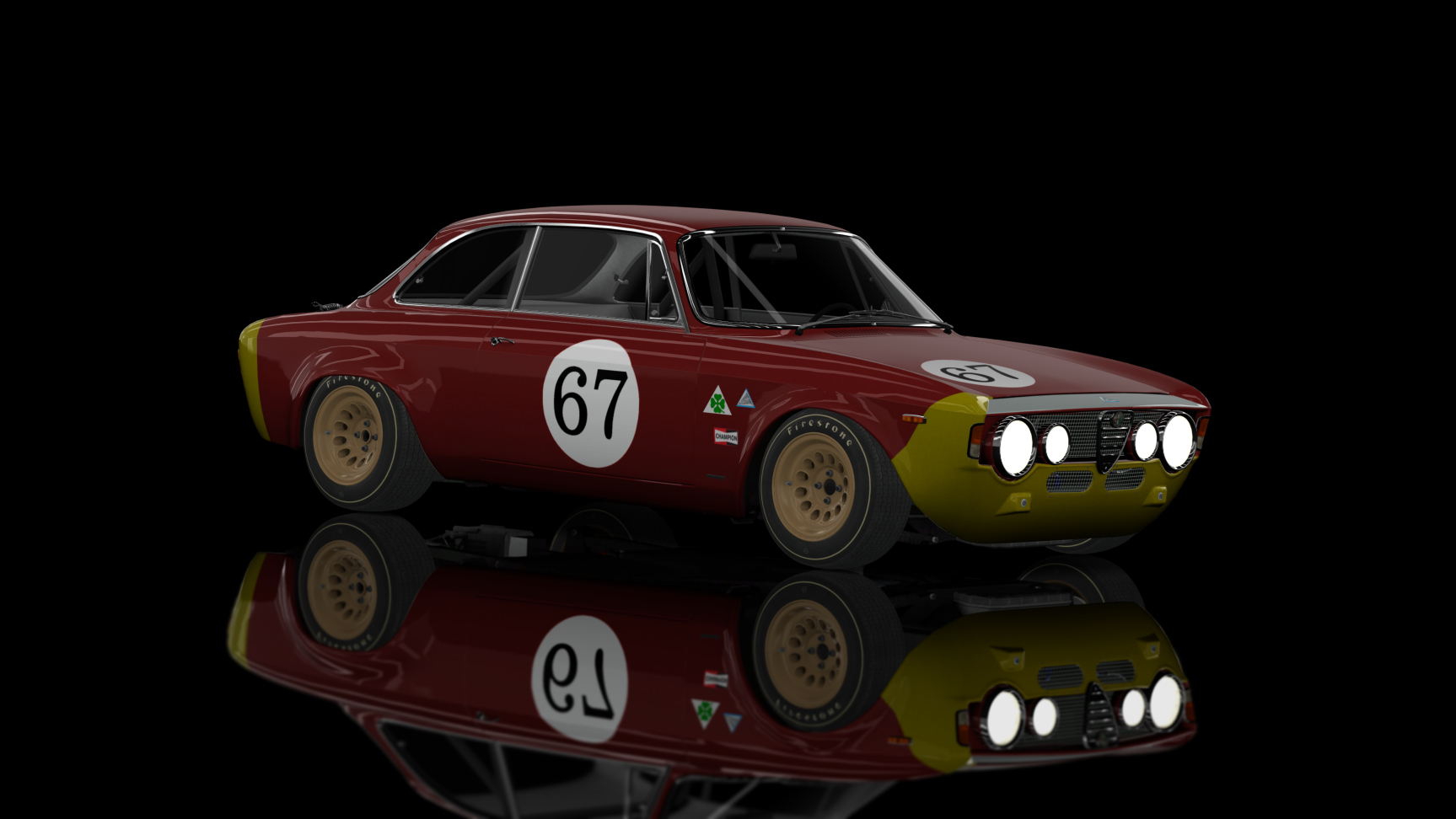 CLASSIC GR.2 - Alfa Romeo Giulia GTA 1970, skin mod_67