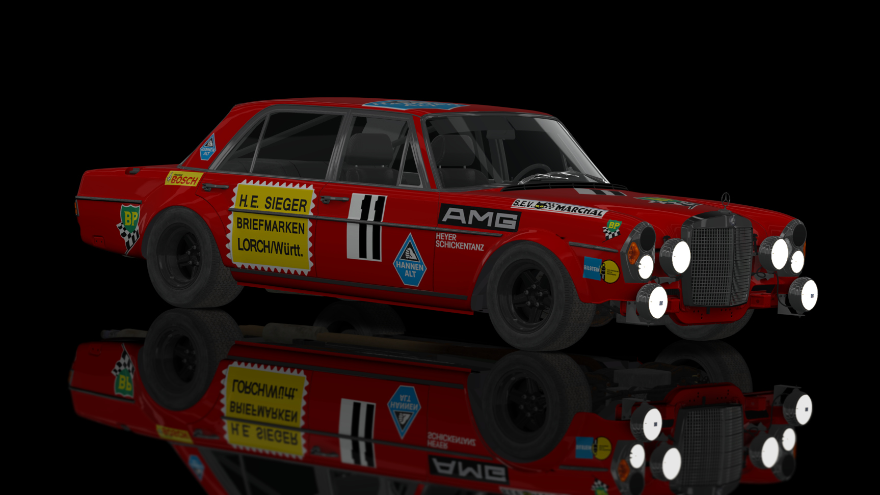 CLASSIC GR.4 - AMG 300 SEL 6.8 'Rote Sau' 1971, skin 11