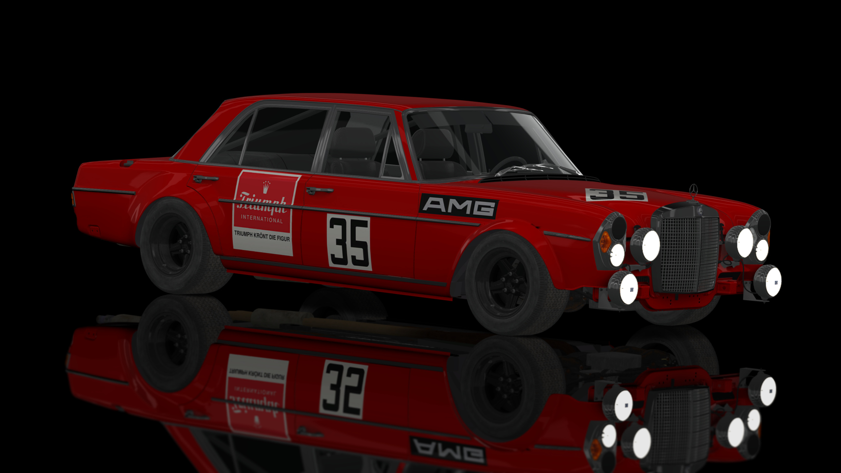 CLASSIC GR.4 - AMG 300 SEL 6.8 'Rote Sau' 1971, skin 35A