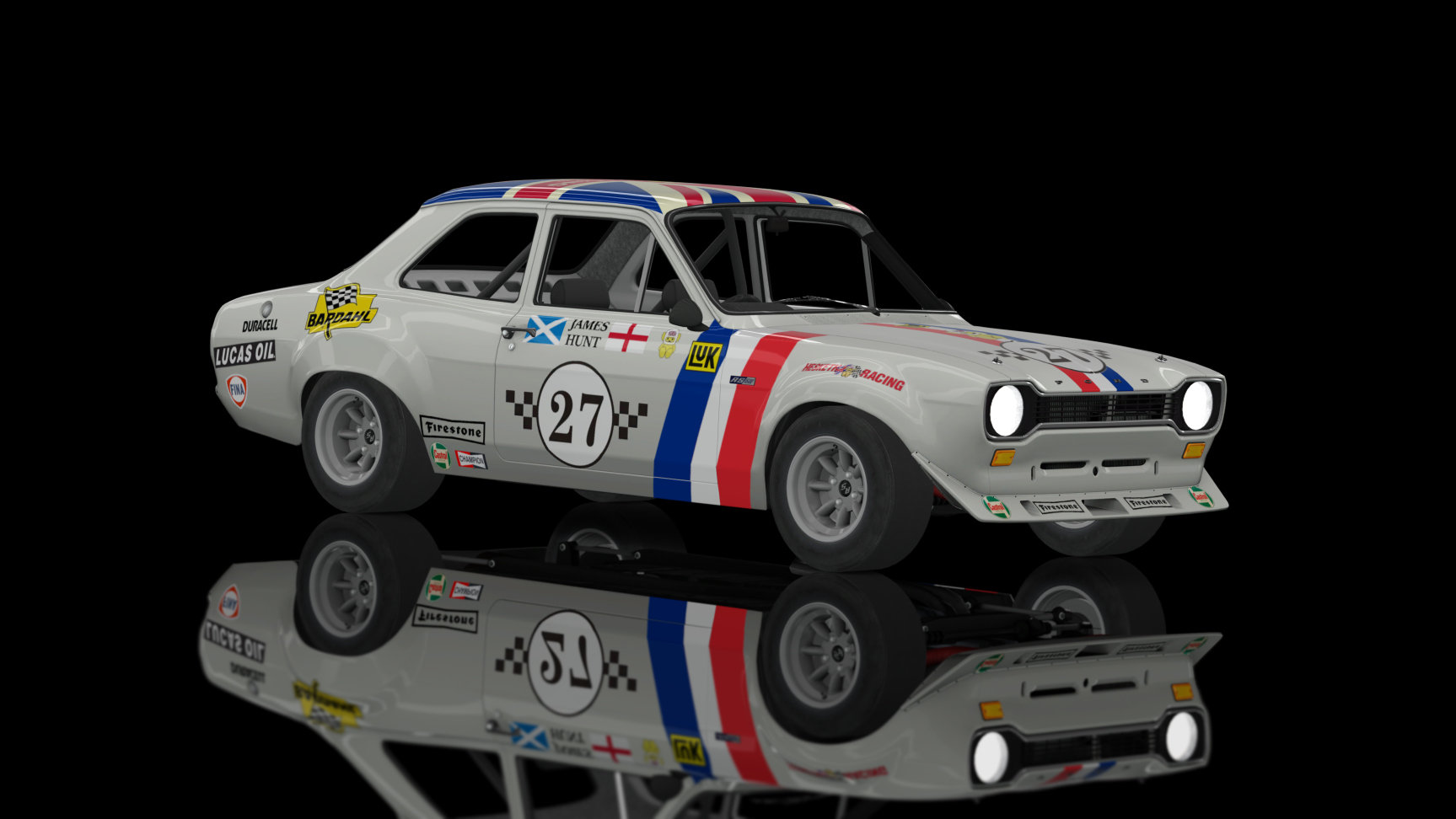 CLASSIC GR.2 - Ford Escort 1973, skin James_Hunt