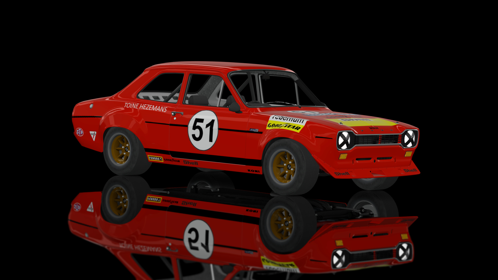 CLASSIC GR.2 - Ford Escort 1973, skin Toine_Hezemans