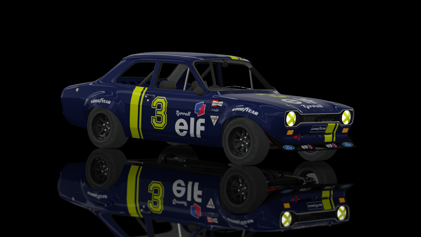 CLASSIC GR.2 - Ford Escort 1973, skin Tyrell_3