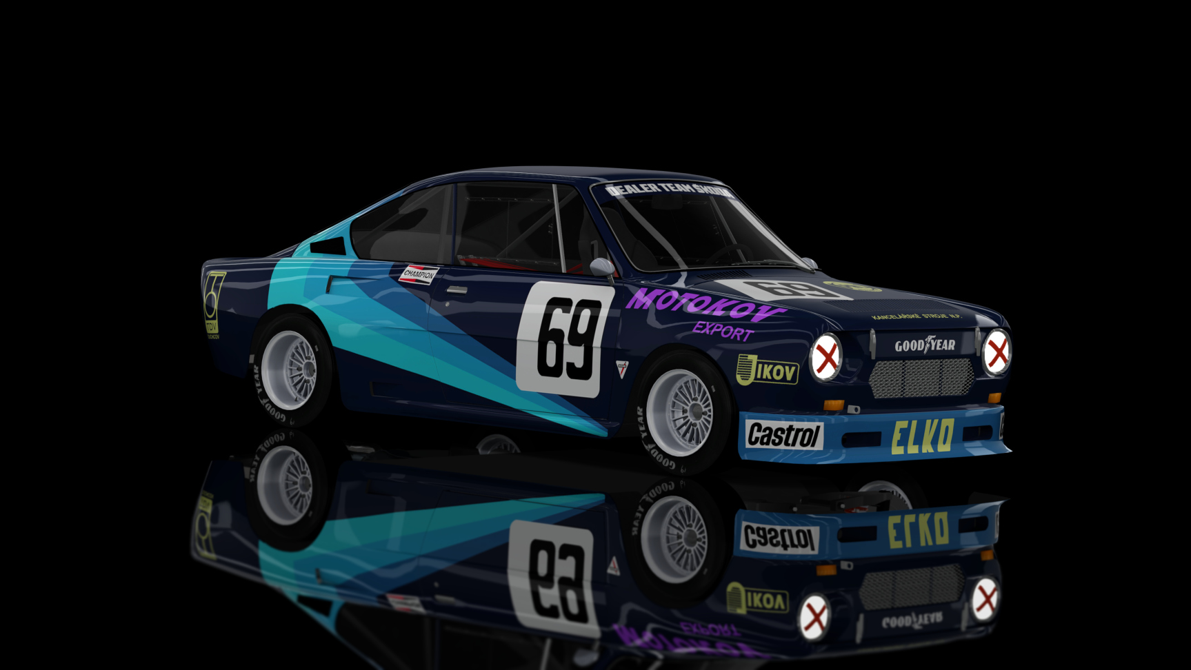 CLASSIC GR.1 - Skoda 130 RS 1975, skin charouz_1980