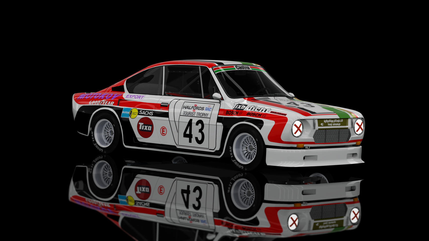 CLASSIC GR.1 - Skoda 130 RS 1975, skin dickinson_silverstone_1980