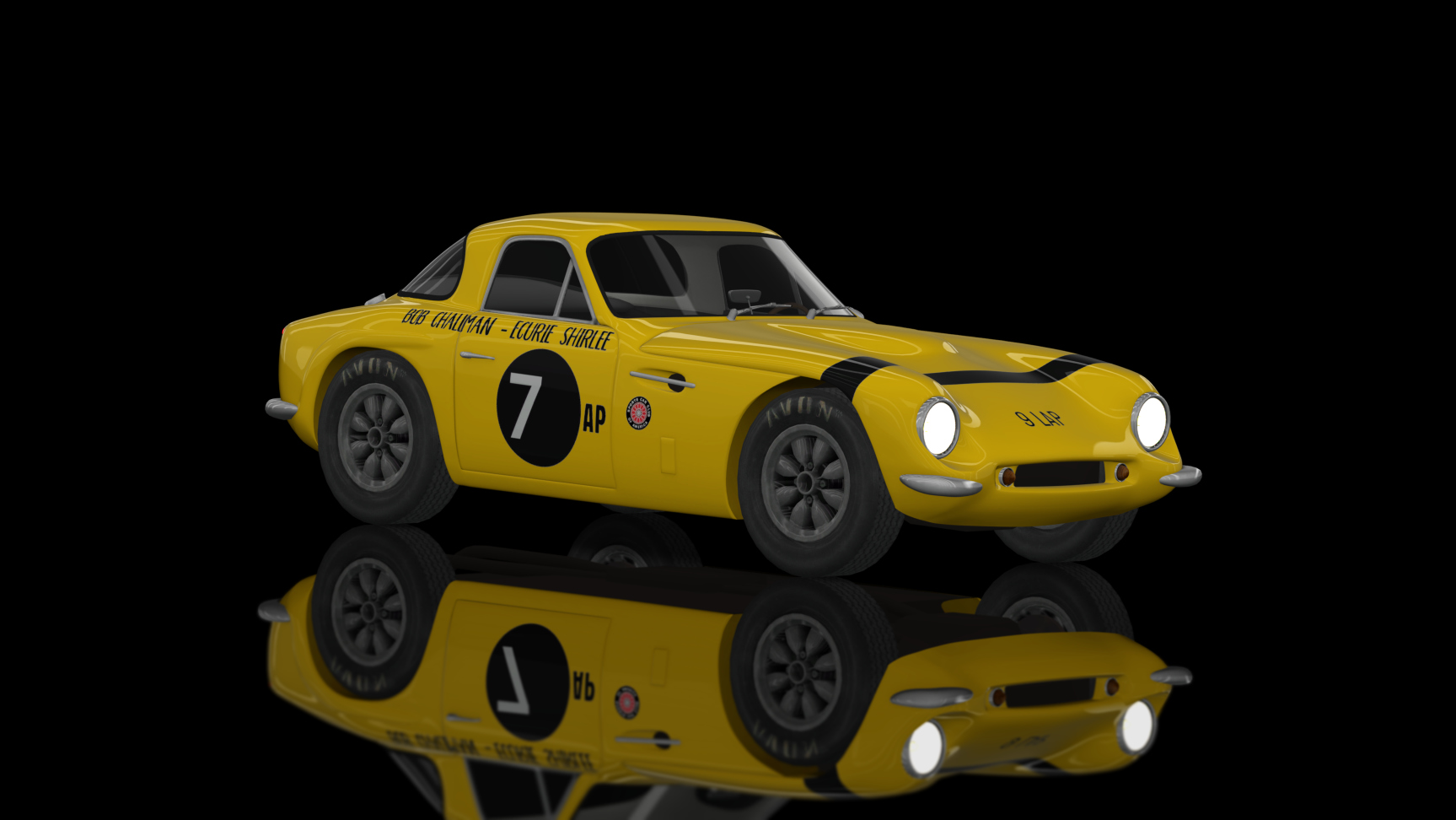 CLASSIC GR.3 - TVR Griffith Series 200 1963, skin 07_yellow