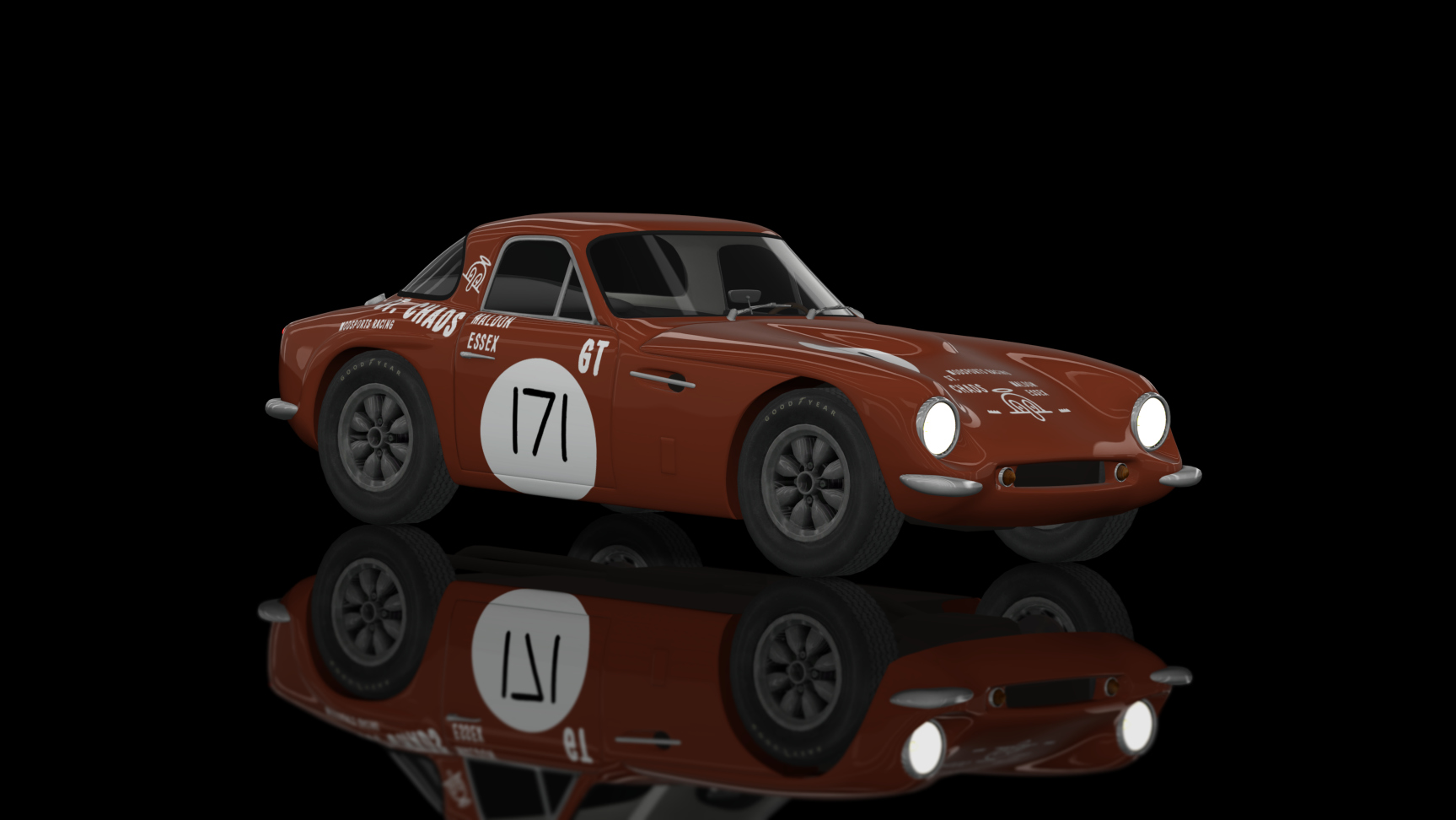 CLASSIC GR.3 - TVR Griffith Series 200 1963, skin 171_tangerine