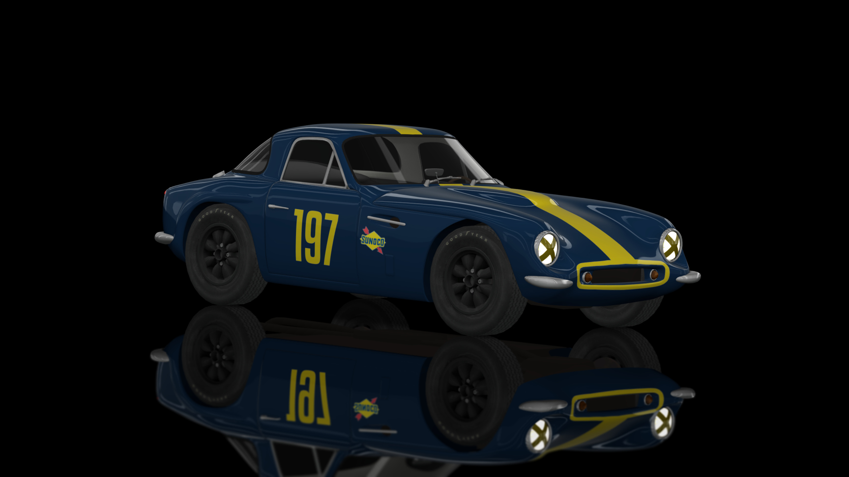 CLASSIC GR.3 - TVR Griffith Series 200 1963, skin 197_blue