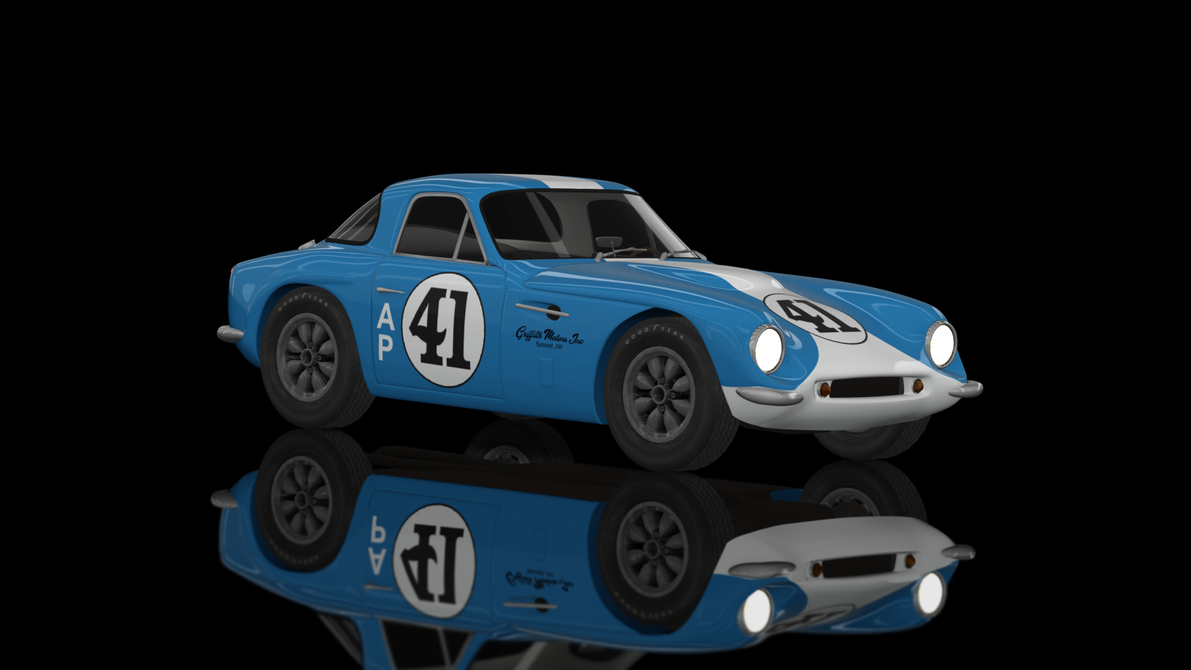 CLASSIC GR.3 - TVR Griffith Series 200 1963, skin 41_blue