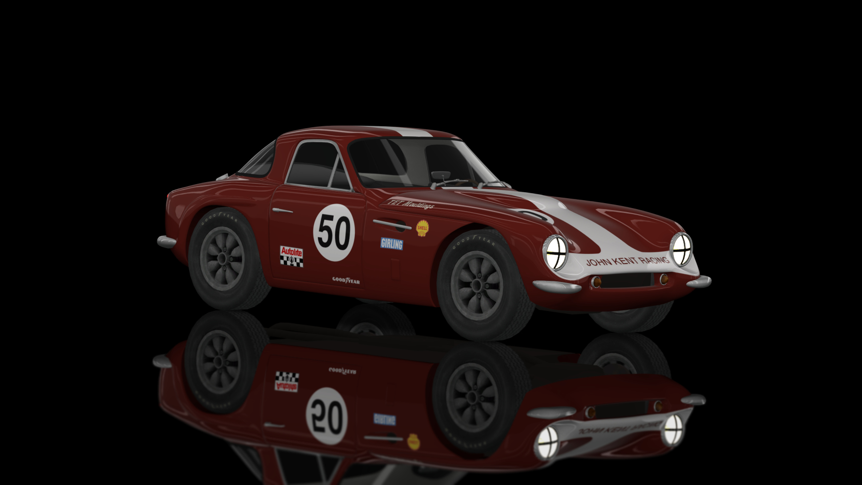 CLASSIC GR.3 - TVR Griffith Series 200 1963, skin 50_red