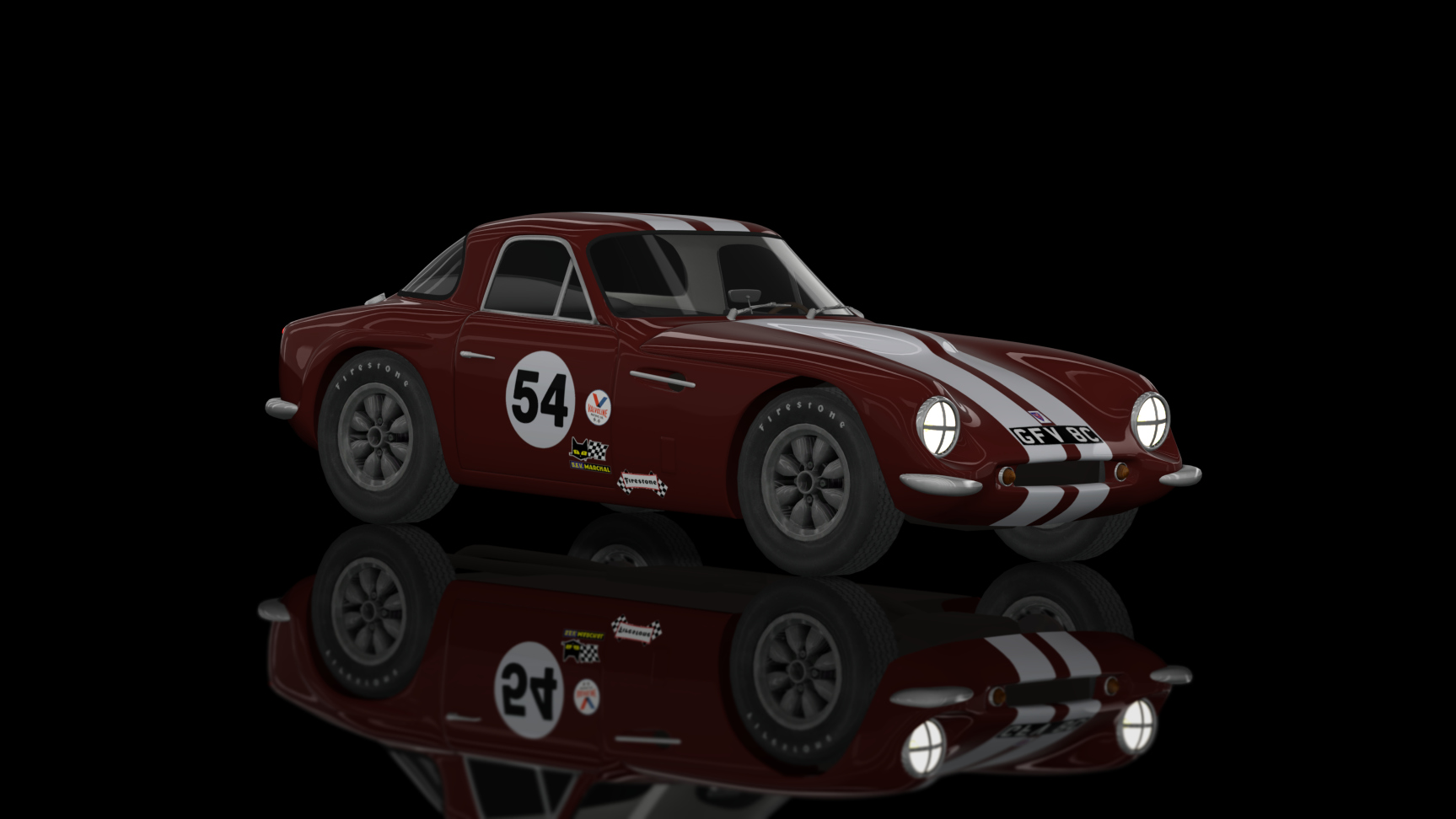 CLASSIC GR.3 - TVR Griffith Series 200 1963, skin 54_red