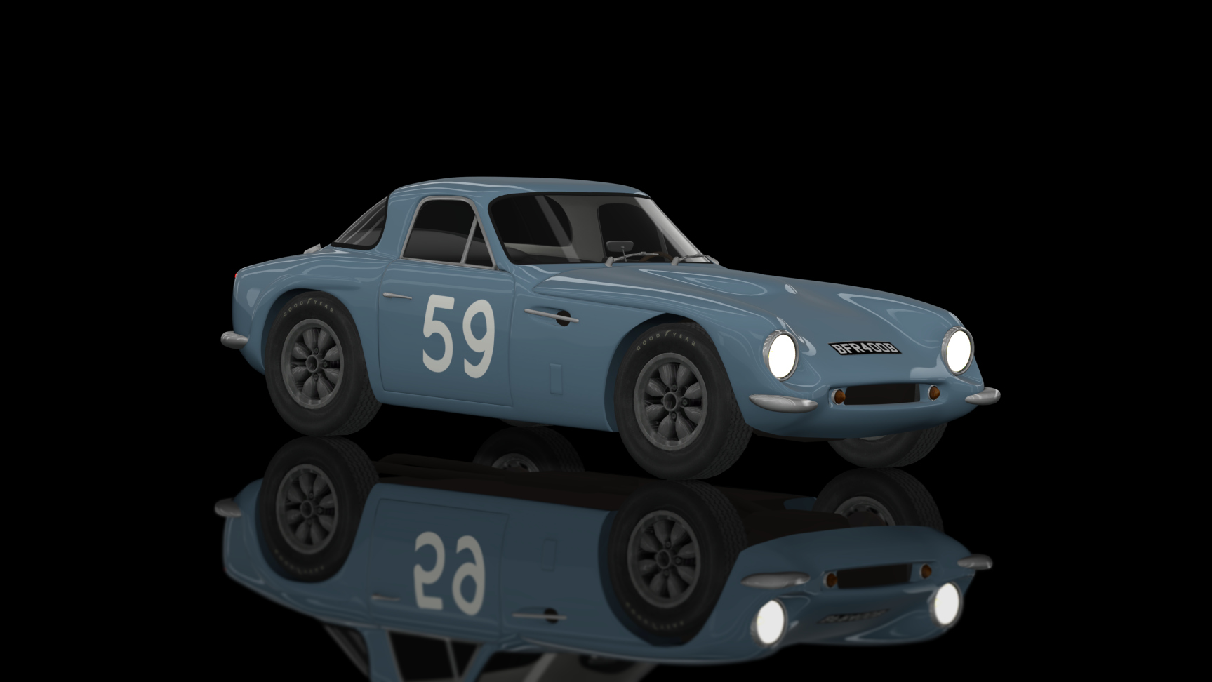 CLASSIC GR.3 - TVR Griffith Series 200 1963, skin 59_blue