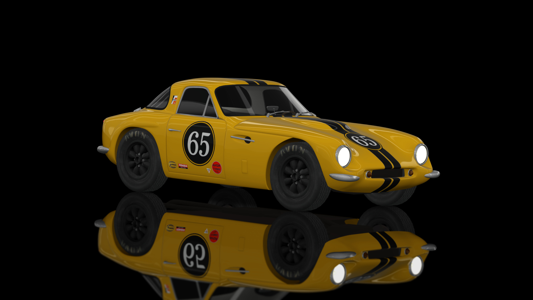 CLASSIC GR.3 - TVR Griffith Series 200 1963, skin 65_yellow