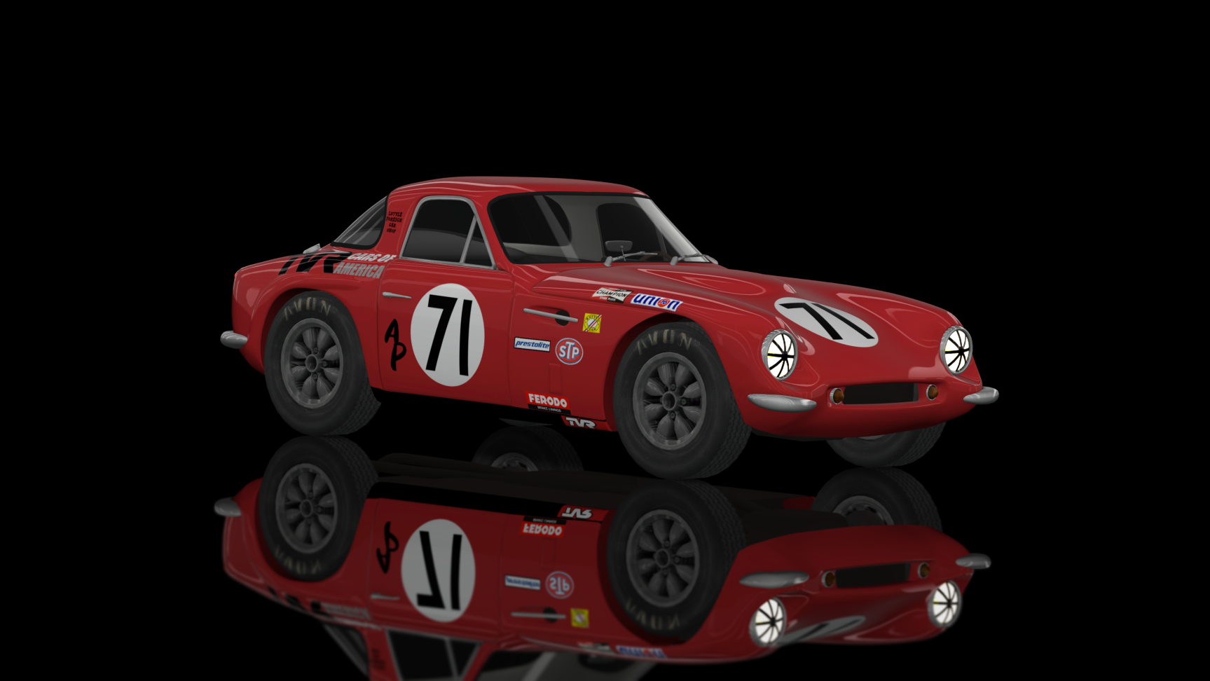 CLASSIC GR.3 - TVR Griffith Series 200 1963, skin 71_red