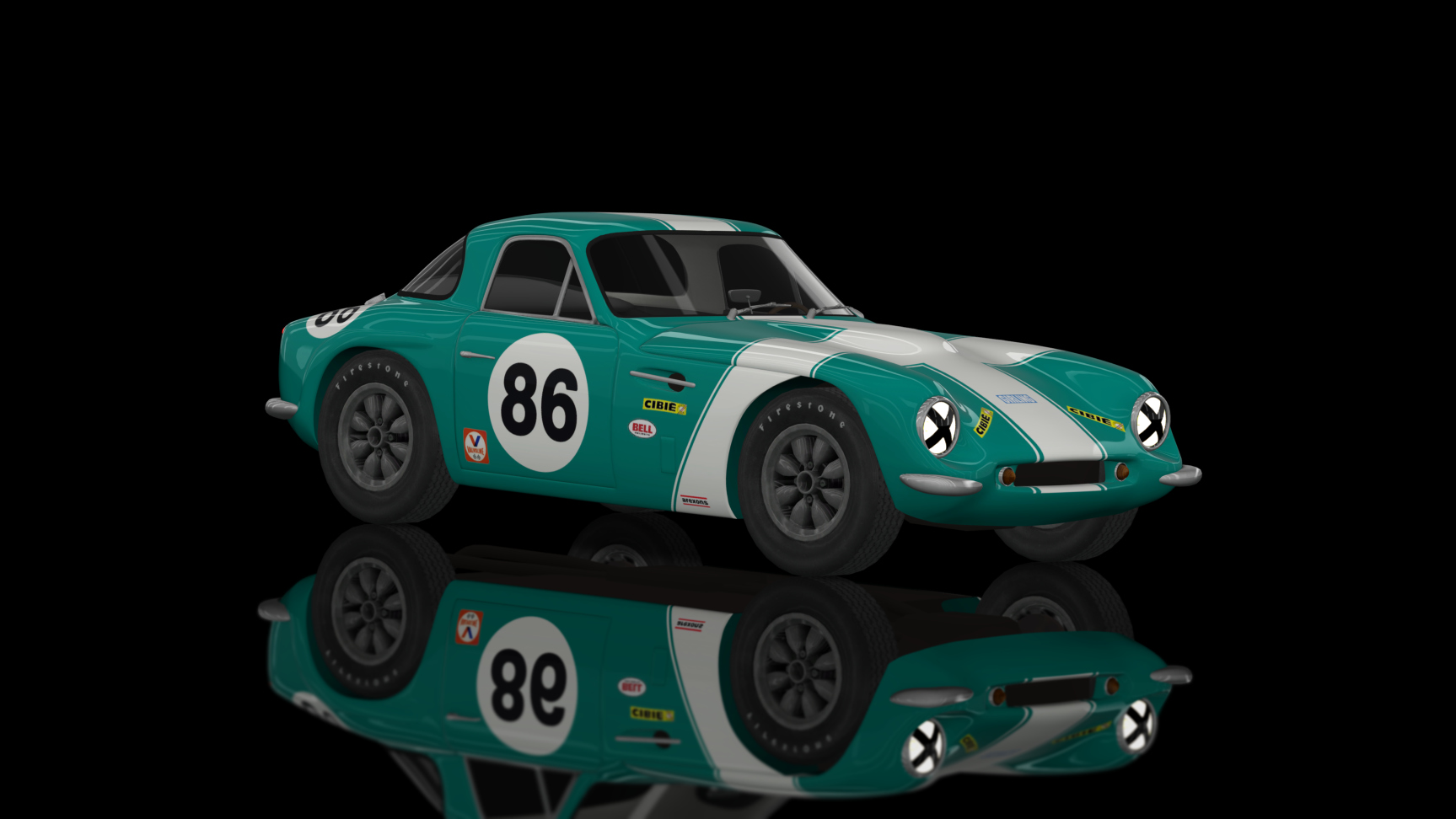 CLASSIC GR.3 - TVR Griffith Series 200 1963, skin 86_green