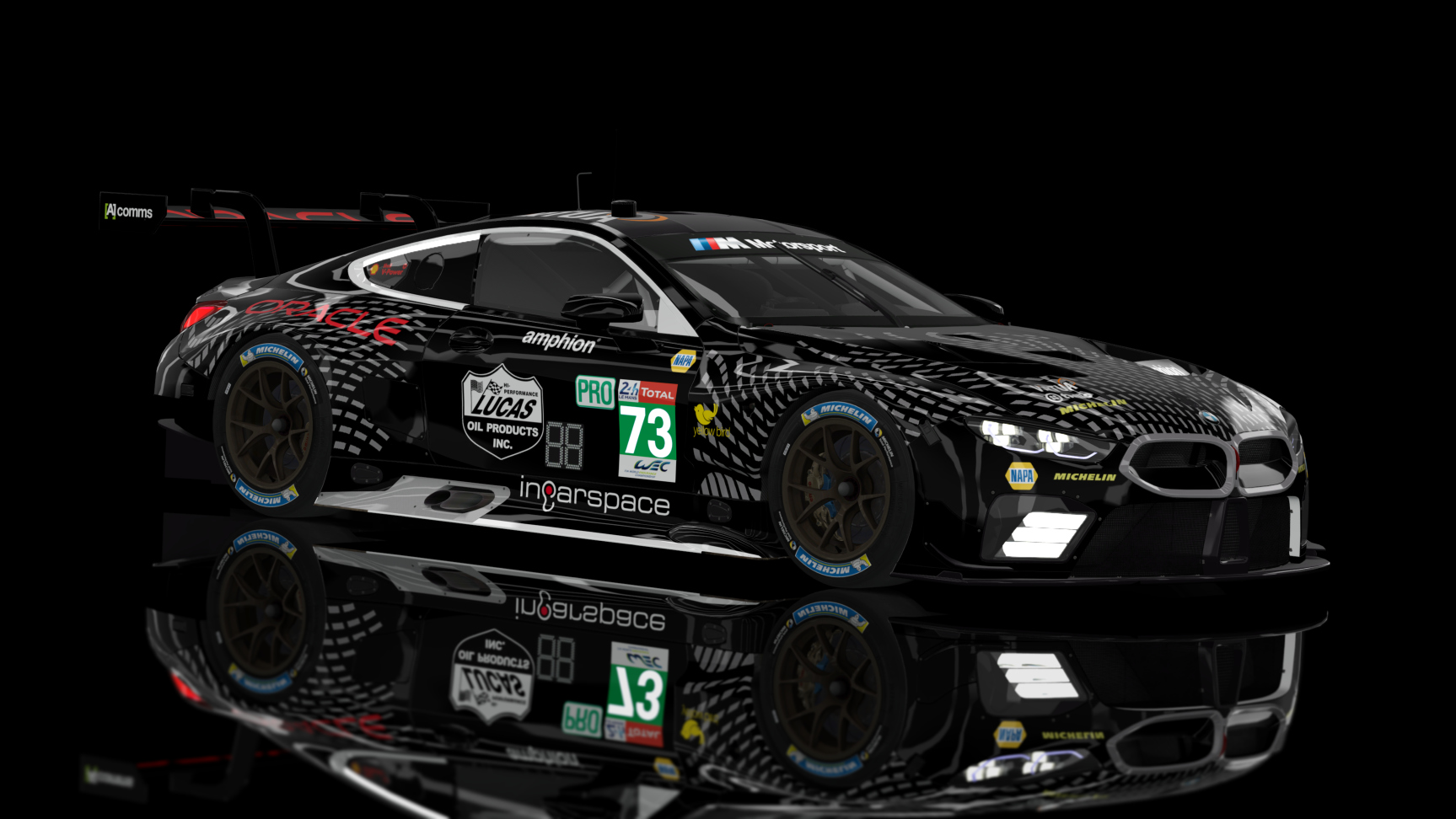 GTE 2 - BMW M8 2018, skin 73_Oracle