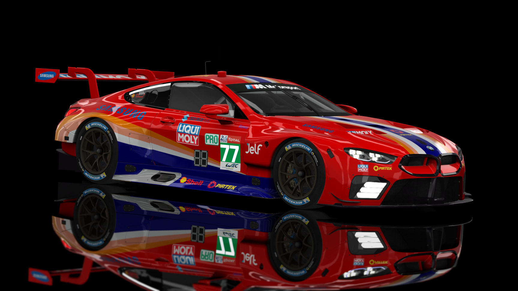 GTE 2 - BMW M8 2018, skin 77_liqui_moly