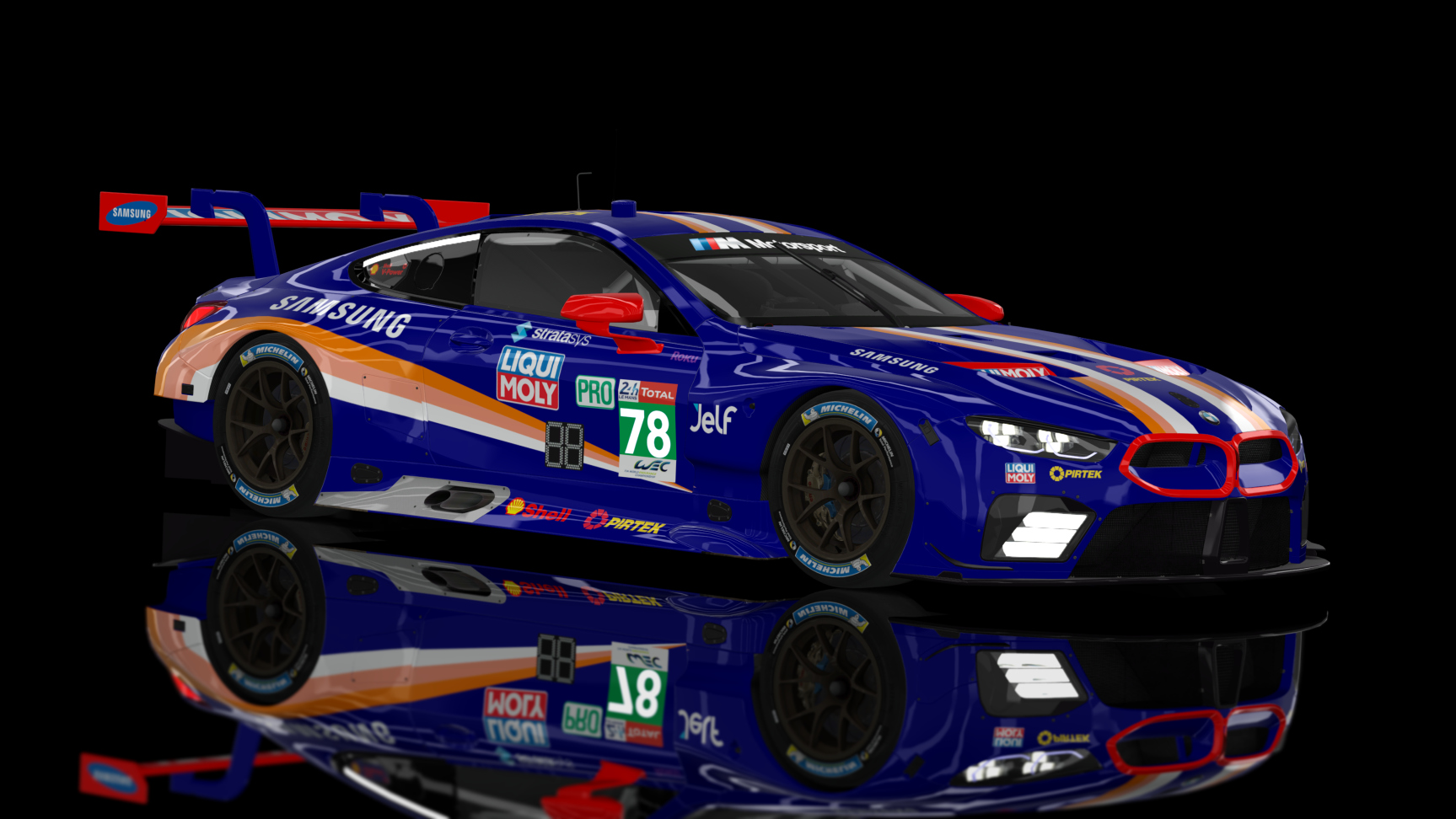 GTE 2 - BMW M8 2018, skin 78_liqui_moly