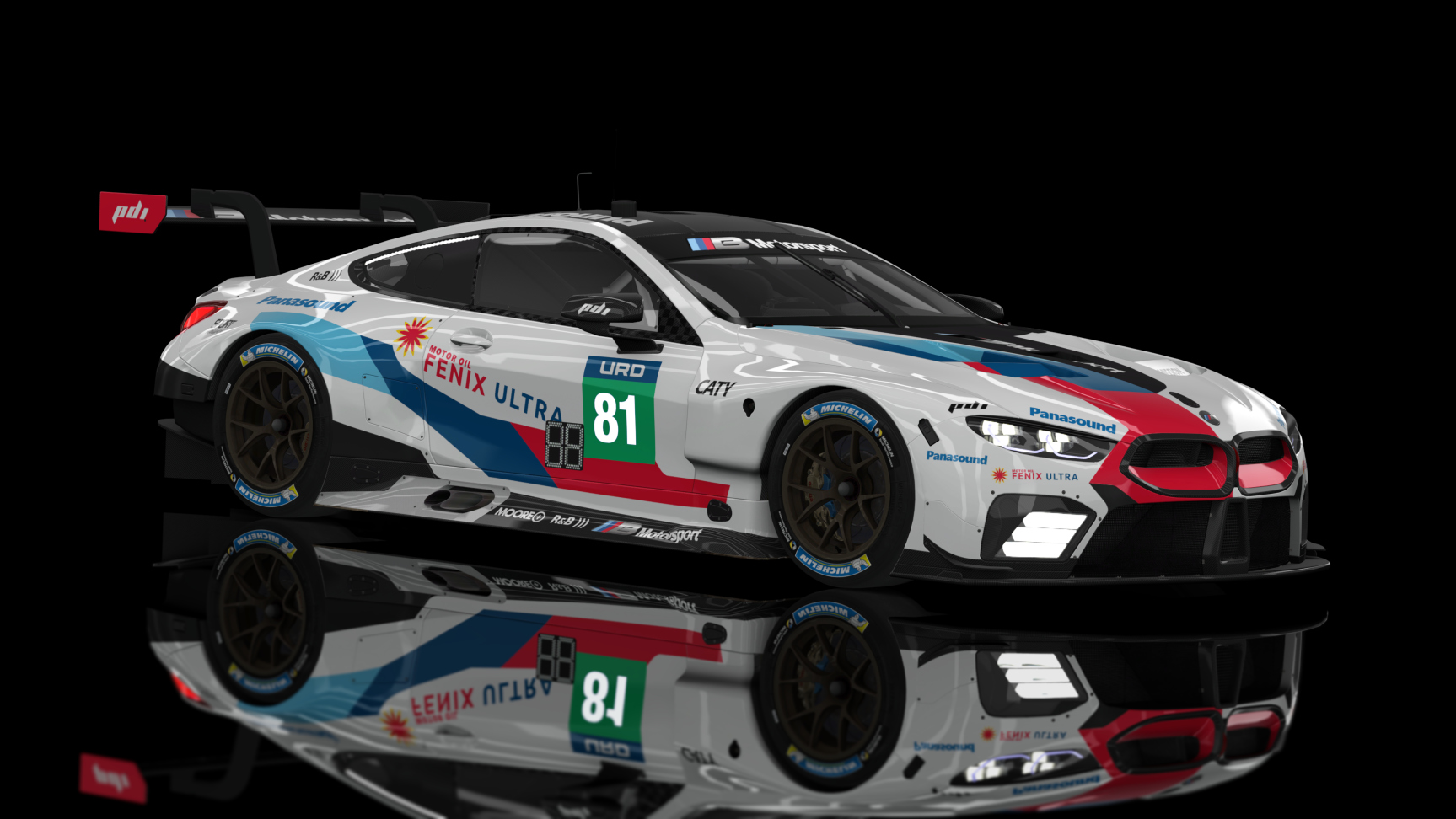 GTE 2 - BMW M8 2018, skin 81