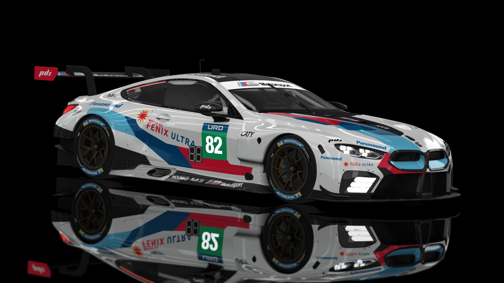 GTE 2 - BMW M8 2018, skin 82