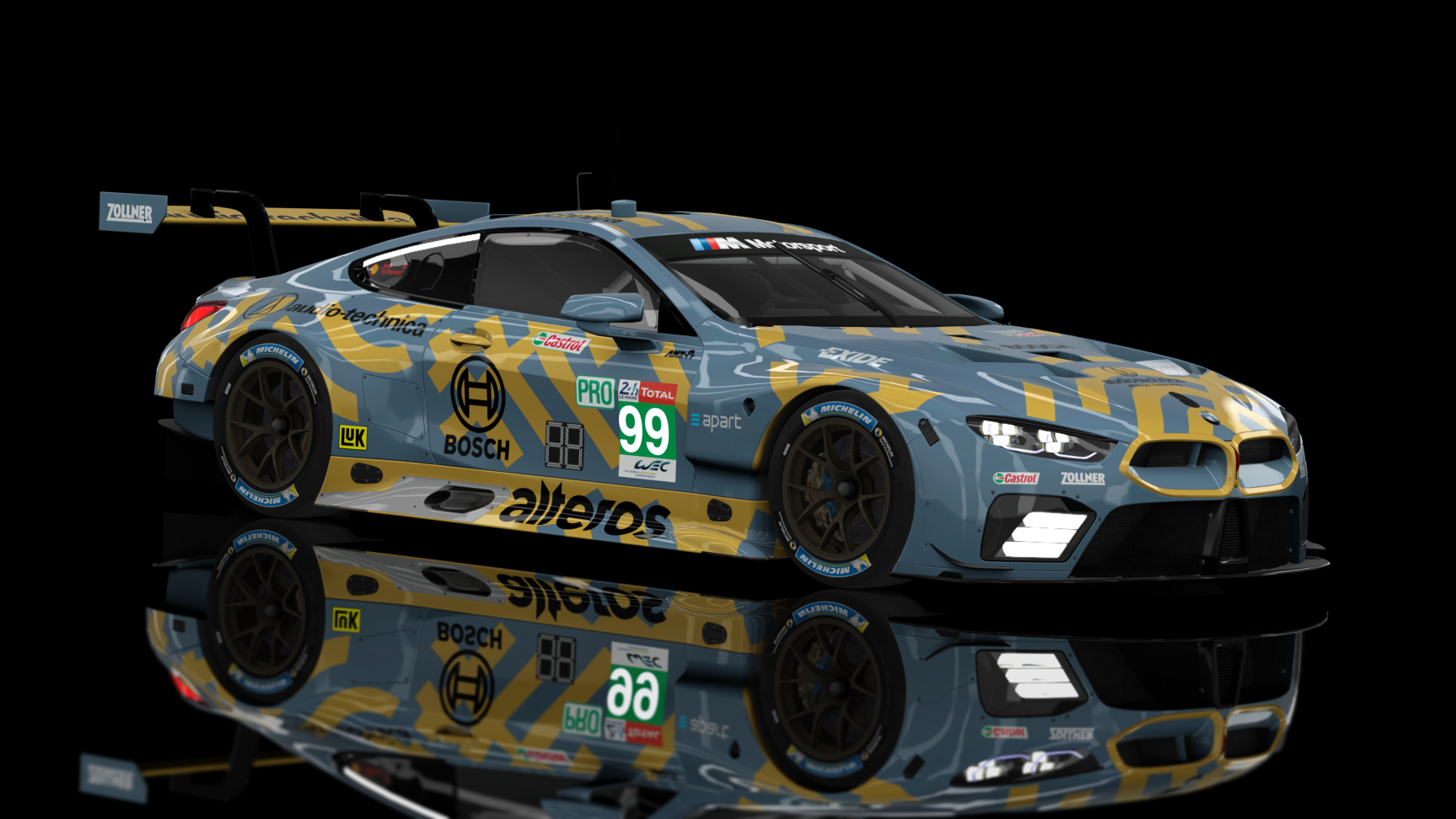 GTE 2 - BMW M8 2018, skin 99_Audio