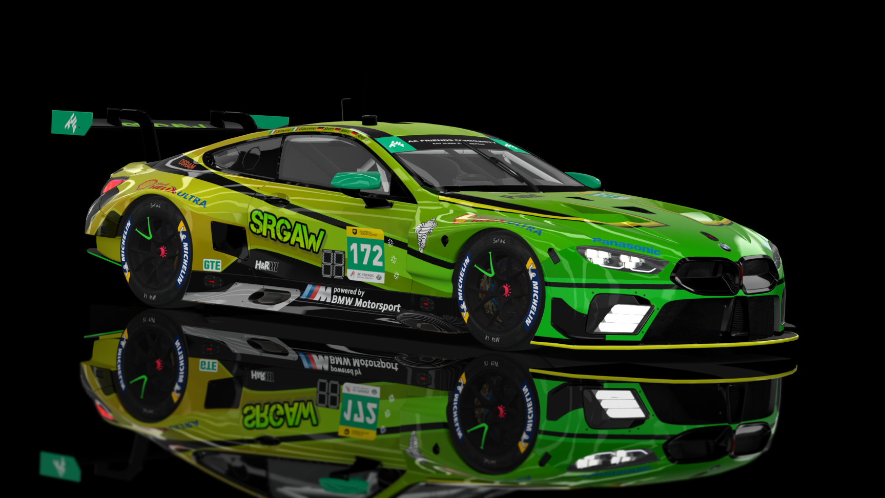 GTE 2 - BMW M8 2018, skin ACFWEC_LEMANS_GTE_172