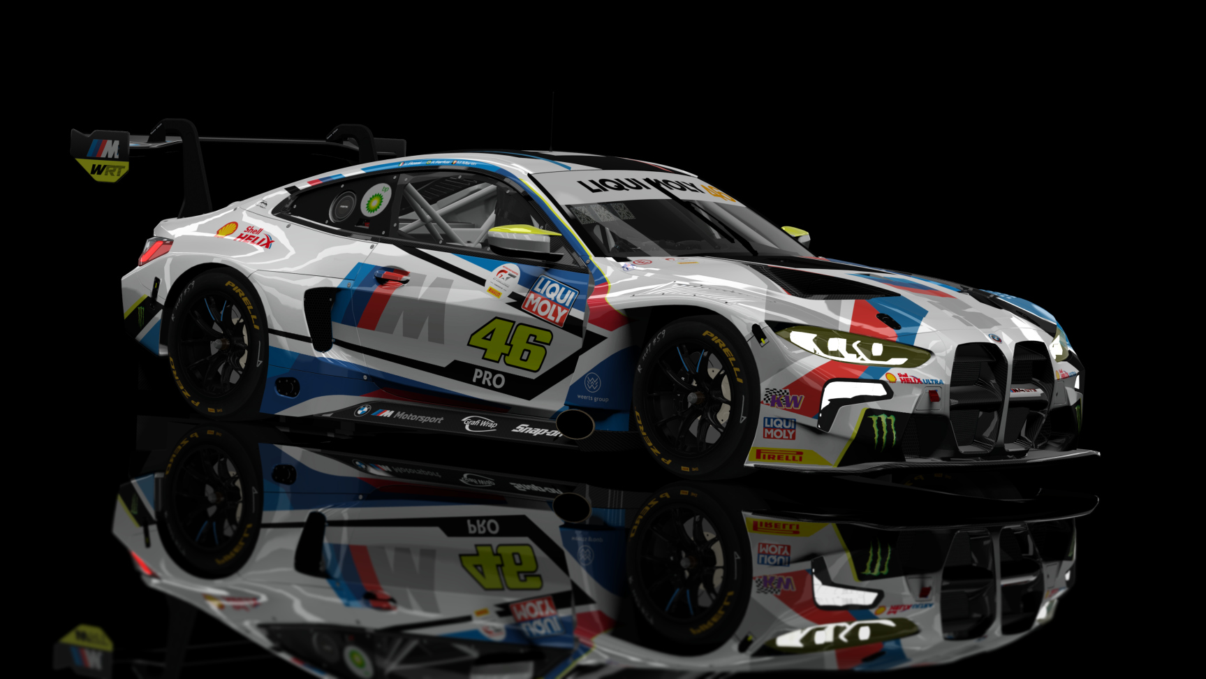 GT3 EVO - BMW M4 GT3 2021 URD, skin 2023_B12H_WRT_#46