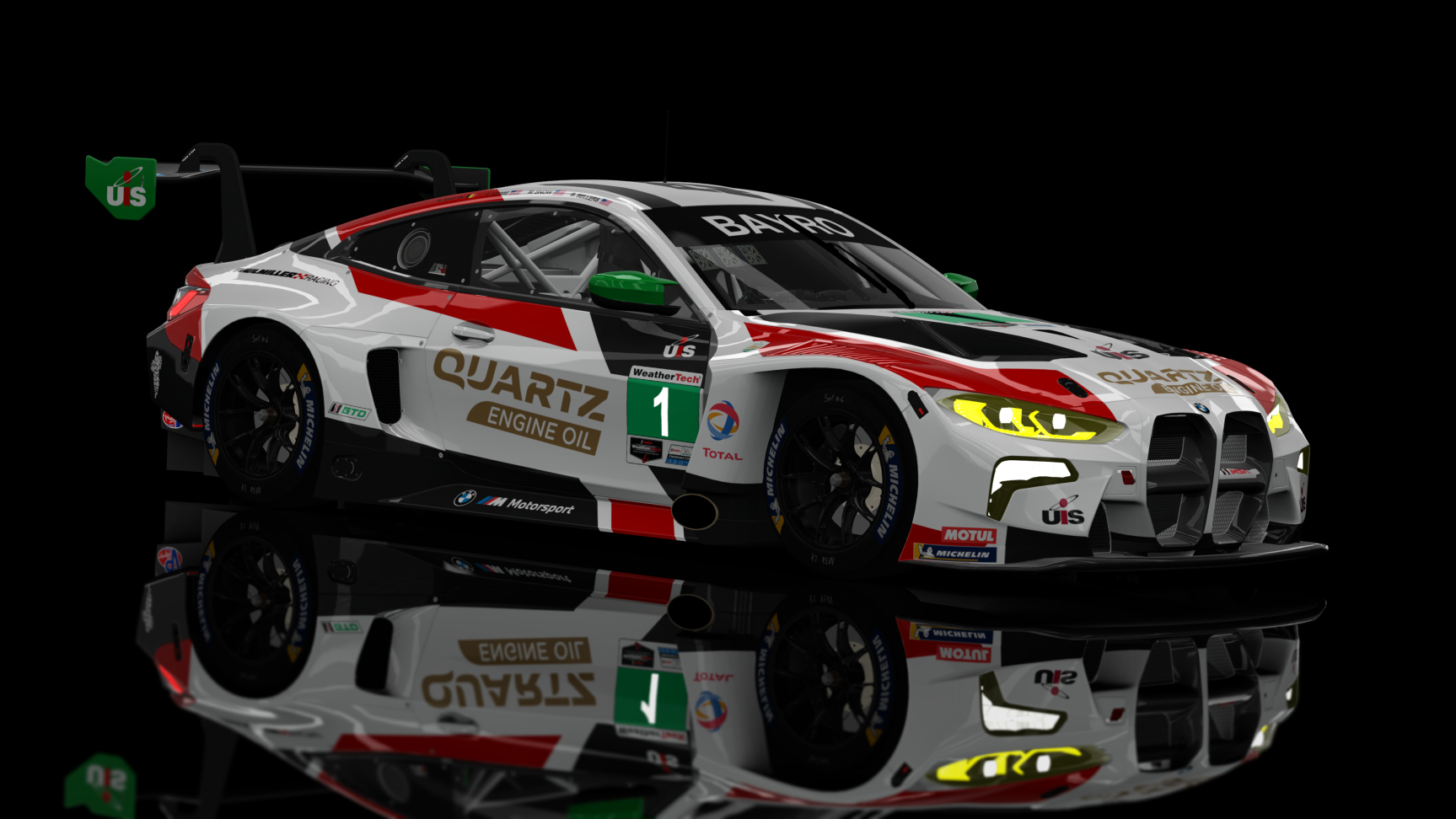 GT3 EVO - BMW M4 GT3 2021 URD, skin 2023_IMSA_1_PaulMiller