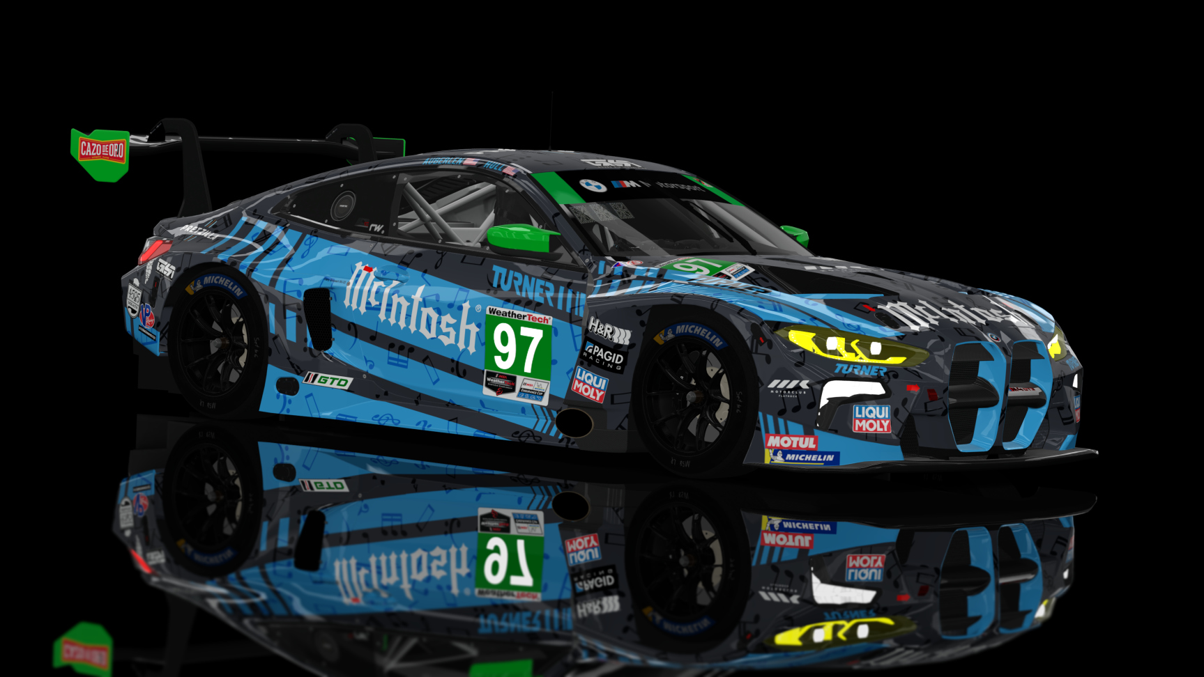 GT3 EVO - BMW M4 GT3 2021 URD, skin 2023_IMSA_GTD_97_Mcintosh